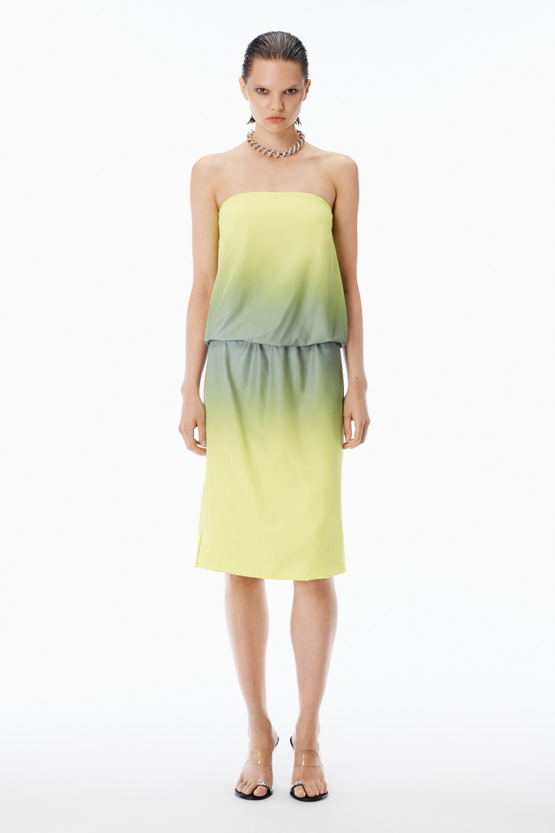 Alexander Wang Reflective Strapless Bubble  Top outlook