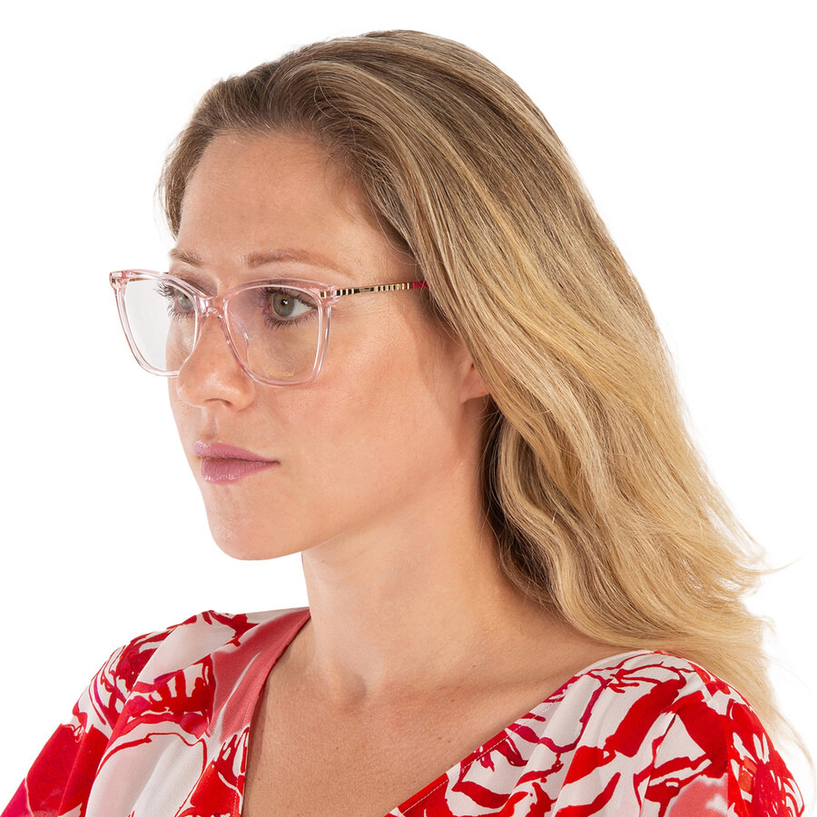 Chopard Demo Square Ladies Eyeglasses VCH349M 096D 55 - 2