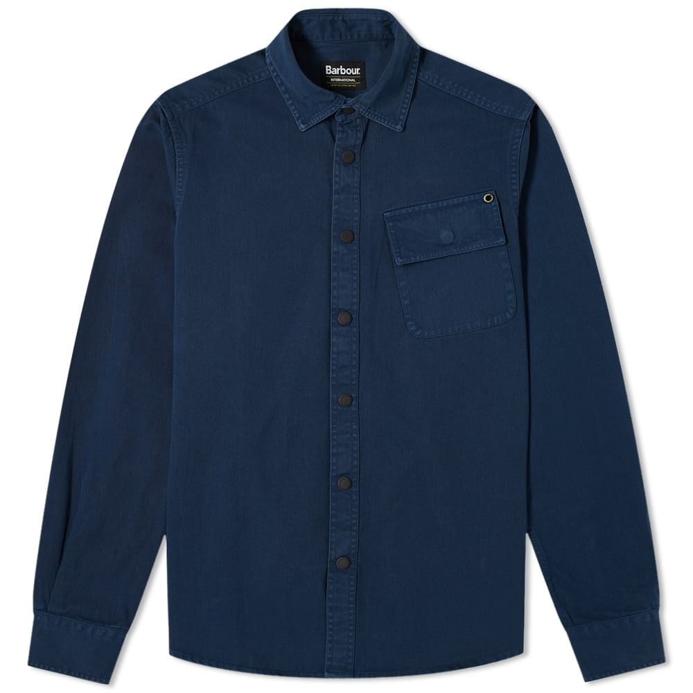 Barbour International Garment Dyed Overshirt - 1