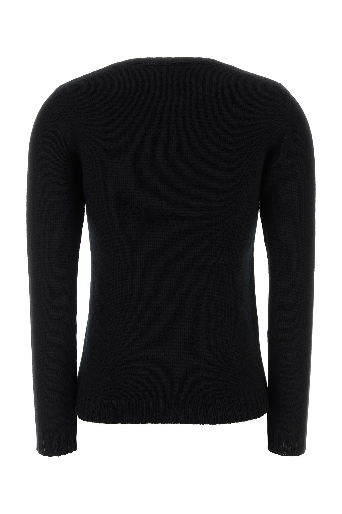 Black wool sweater - 2