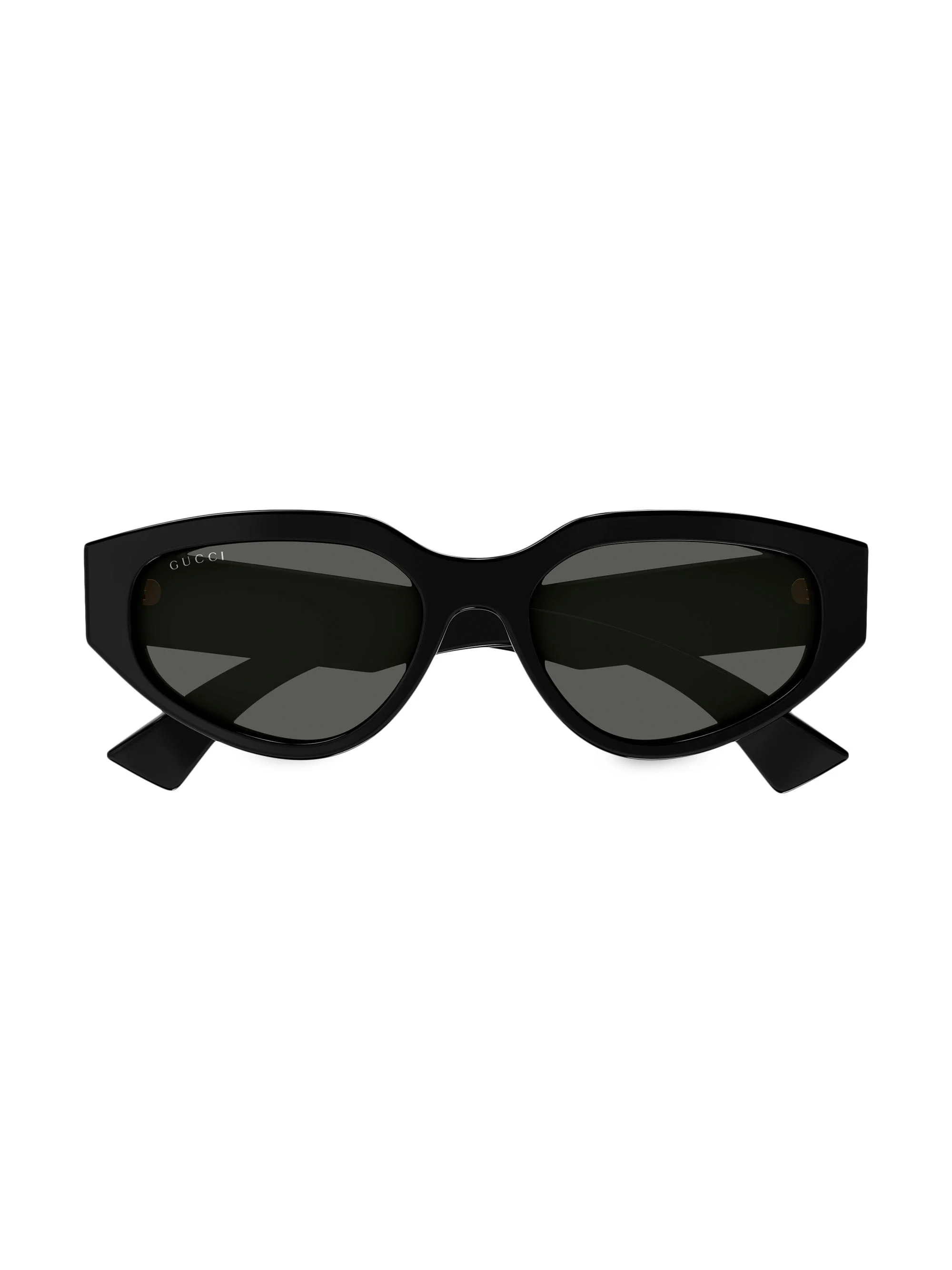 Women's Gucci Miami 55MM Cat-Eye Sunglasses - Black - 1