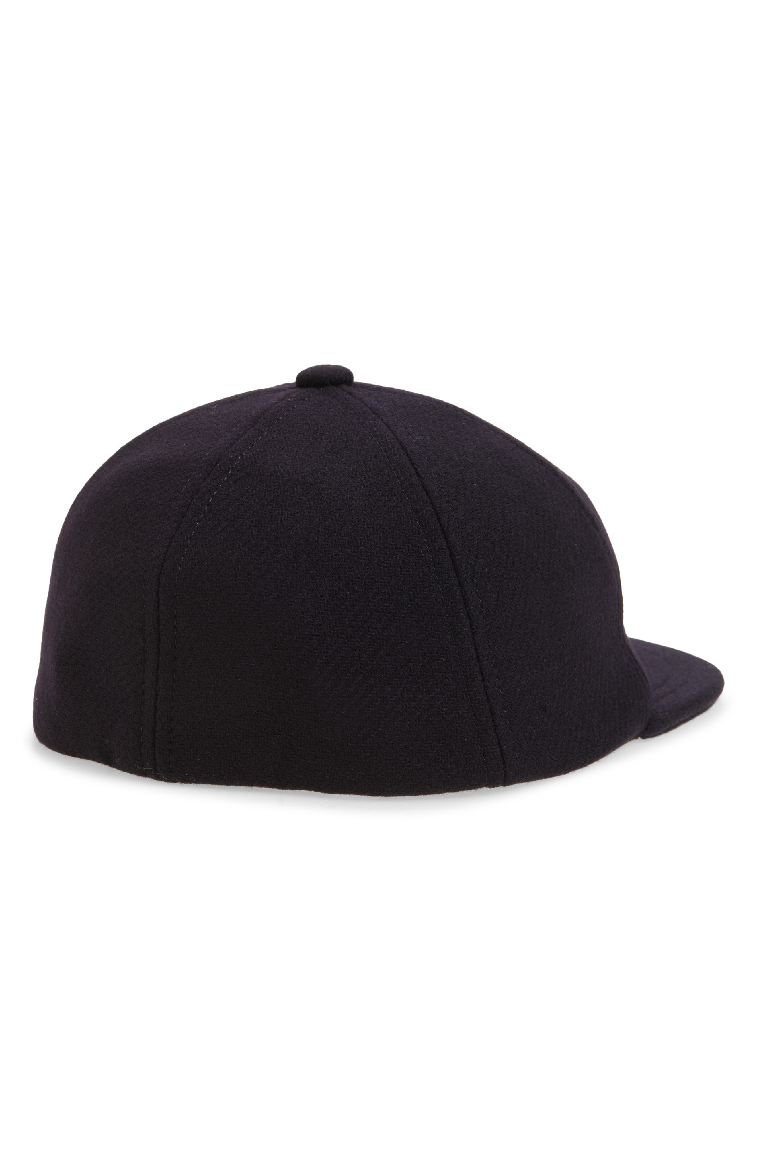 Jacquemus La Casquette Embroidered Logo Wool Blend Baseball Cap in Dark Navy 390 at Nordstrom - 2