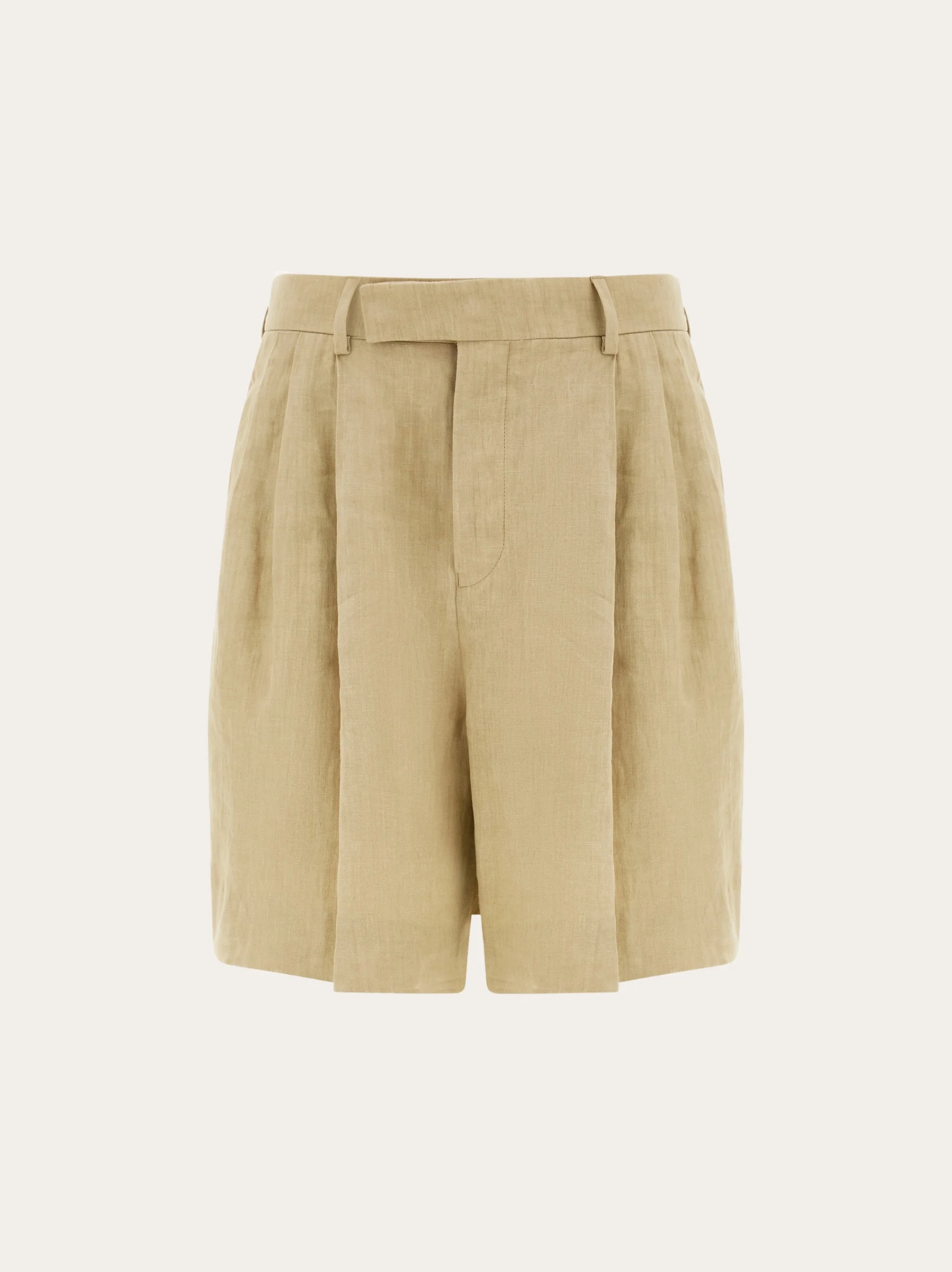 Linen bermuda short - 1
