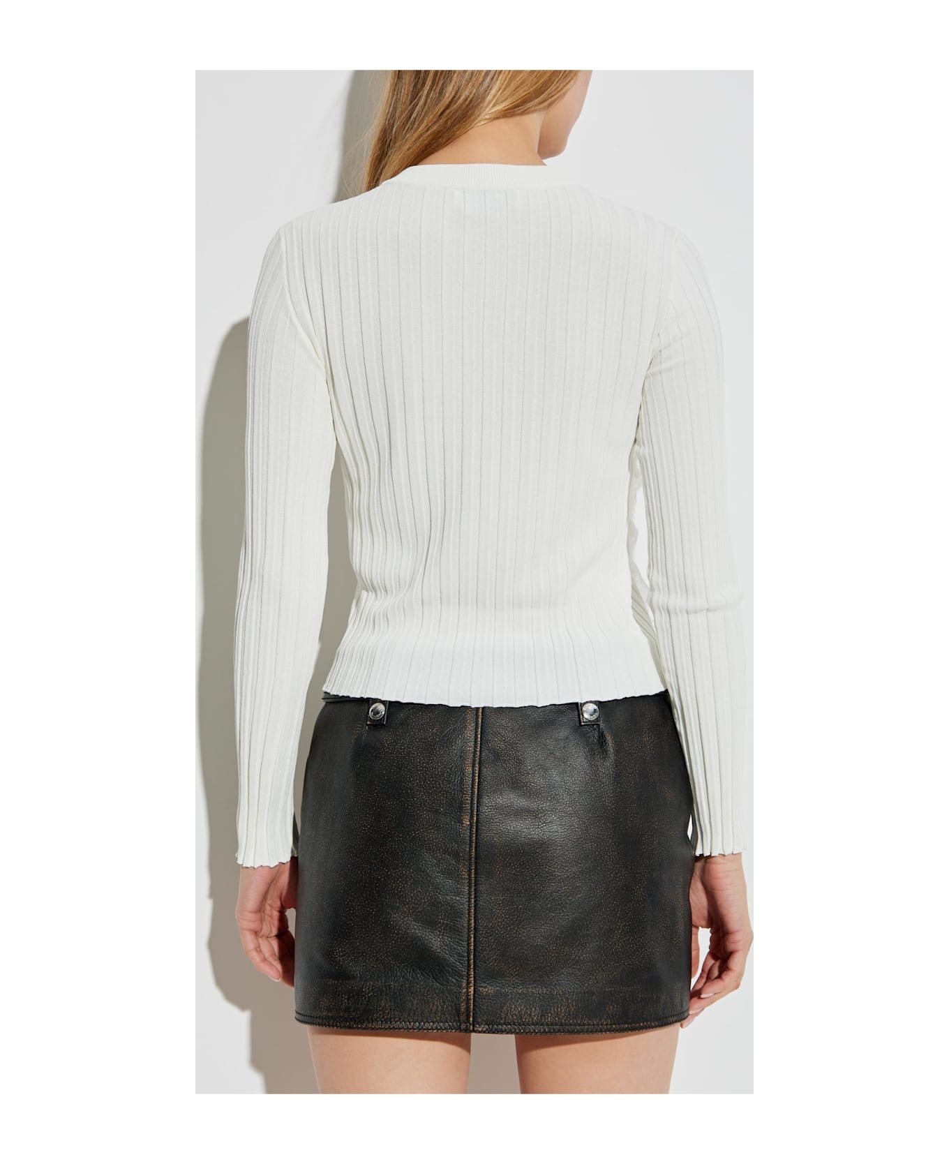 Alexander Mcqueen Ribbed Top - 4