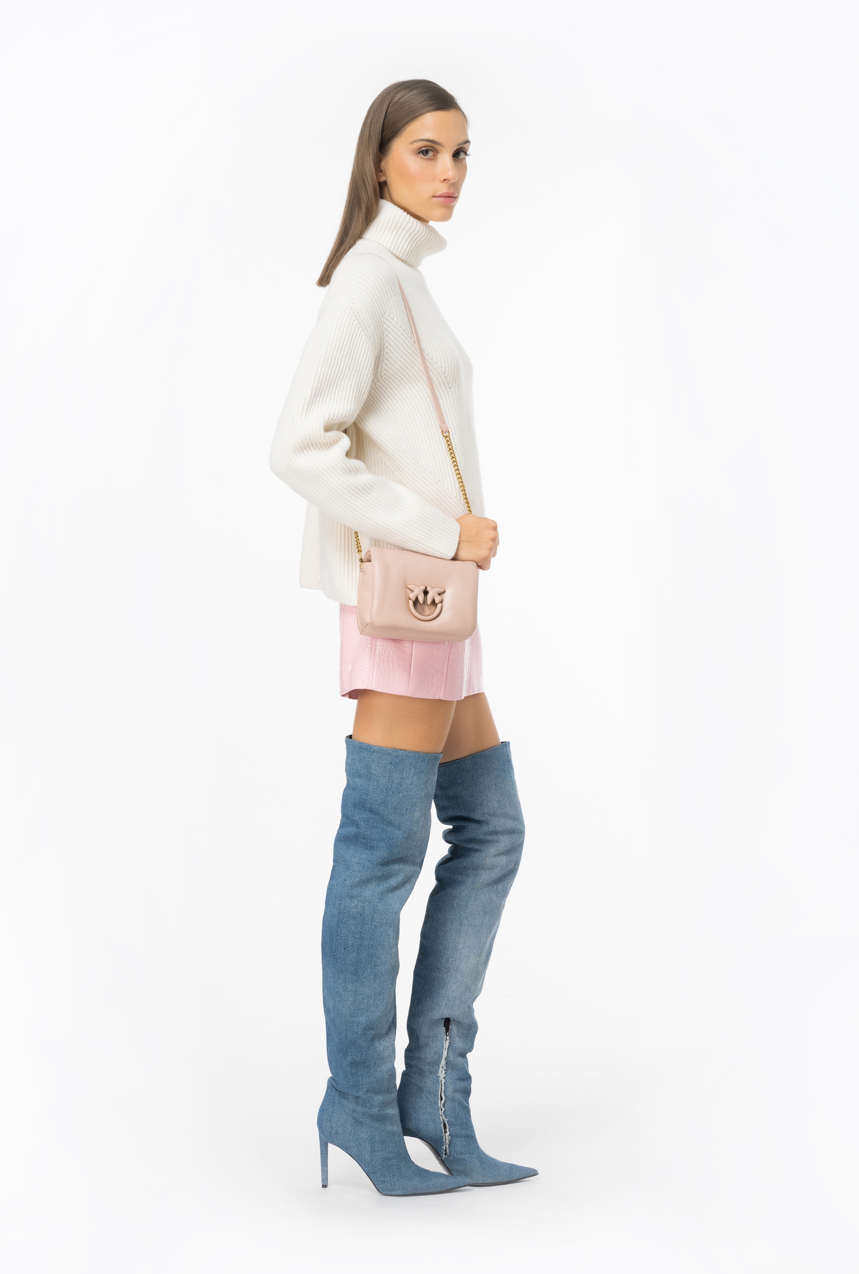 BABY LOVE BAG CLICK PUFF IN NAPPA LEATHER - 7