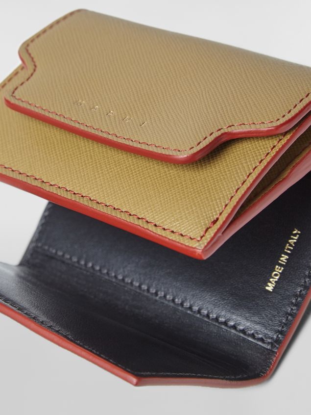 SAFFIANO LEATHER TRI-FOLD WALLET - 4