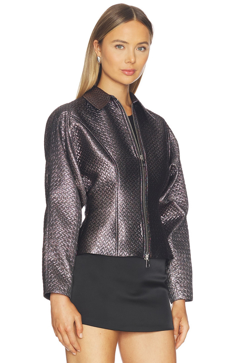 THE SEI Double Zip Fitted Jacket outlook
