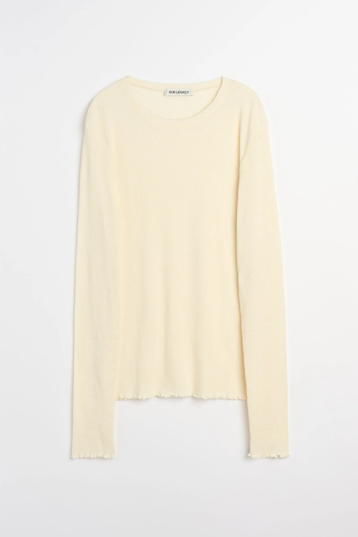 Elongated Longsleeve Cloudbone Ripple Rib - 1