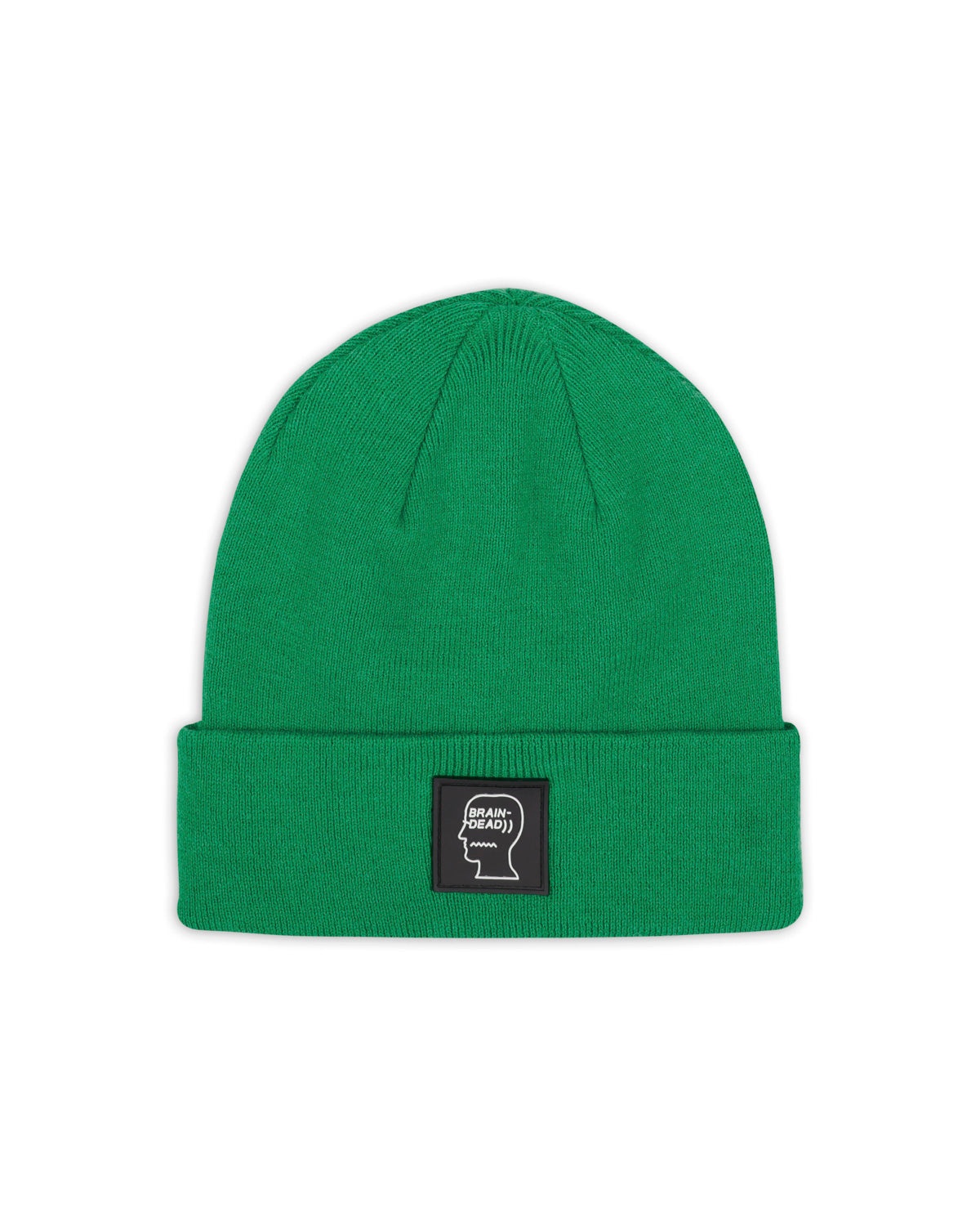Classic Logo Head Wool Beanie - Kelly Green - 1
