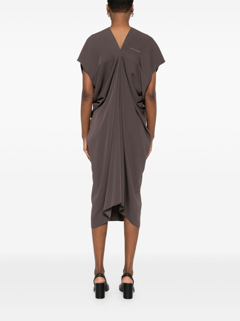 draped dress - 4