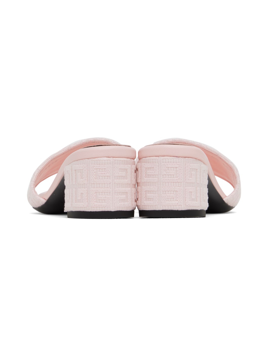 Pink 4G Mule Sandals - 2