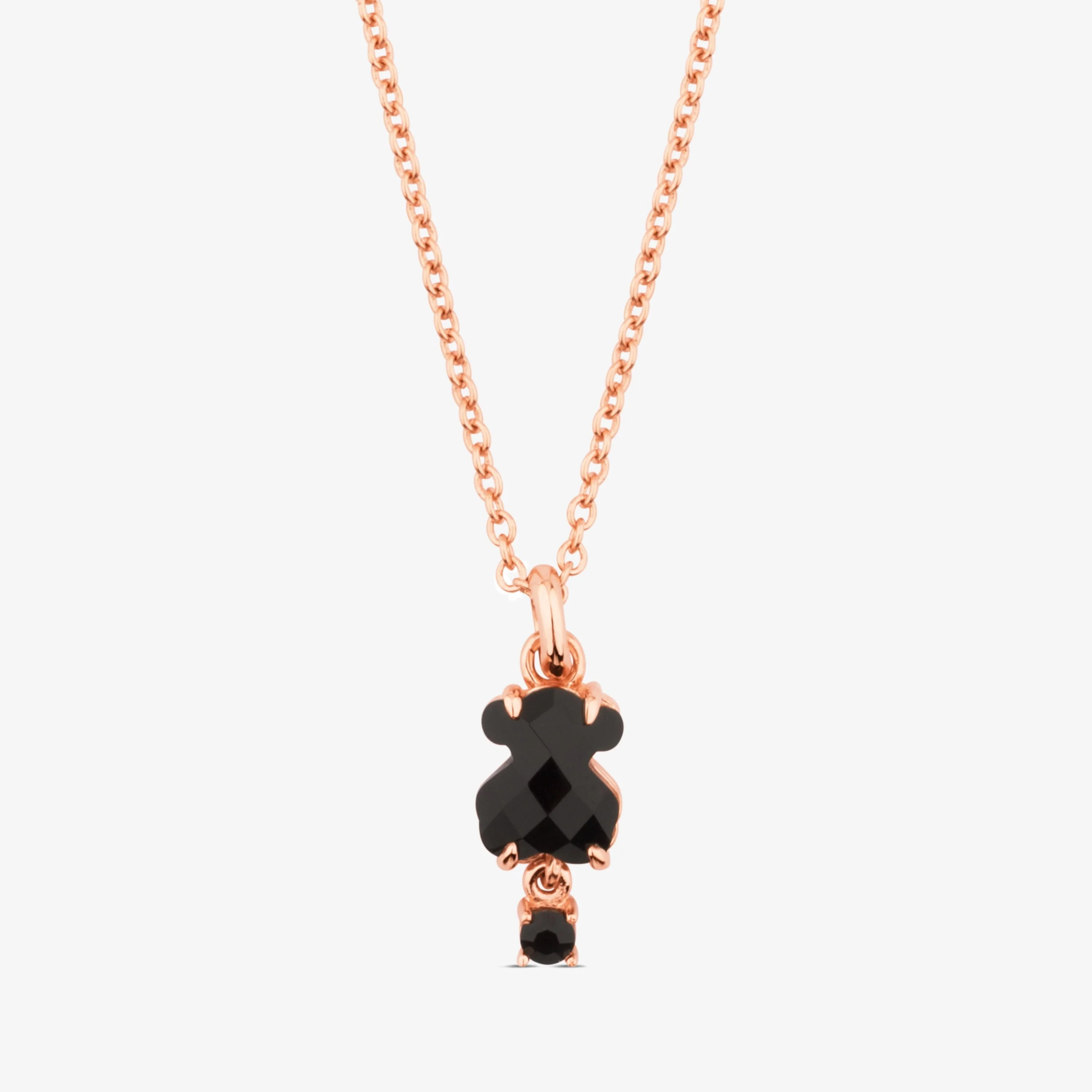 Rose 18K gold vermeil Erma Necklace - 1