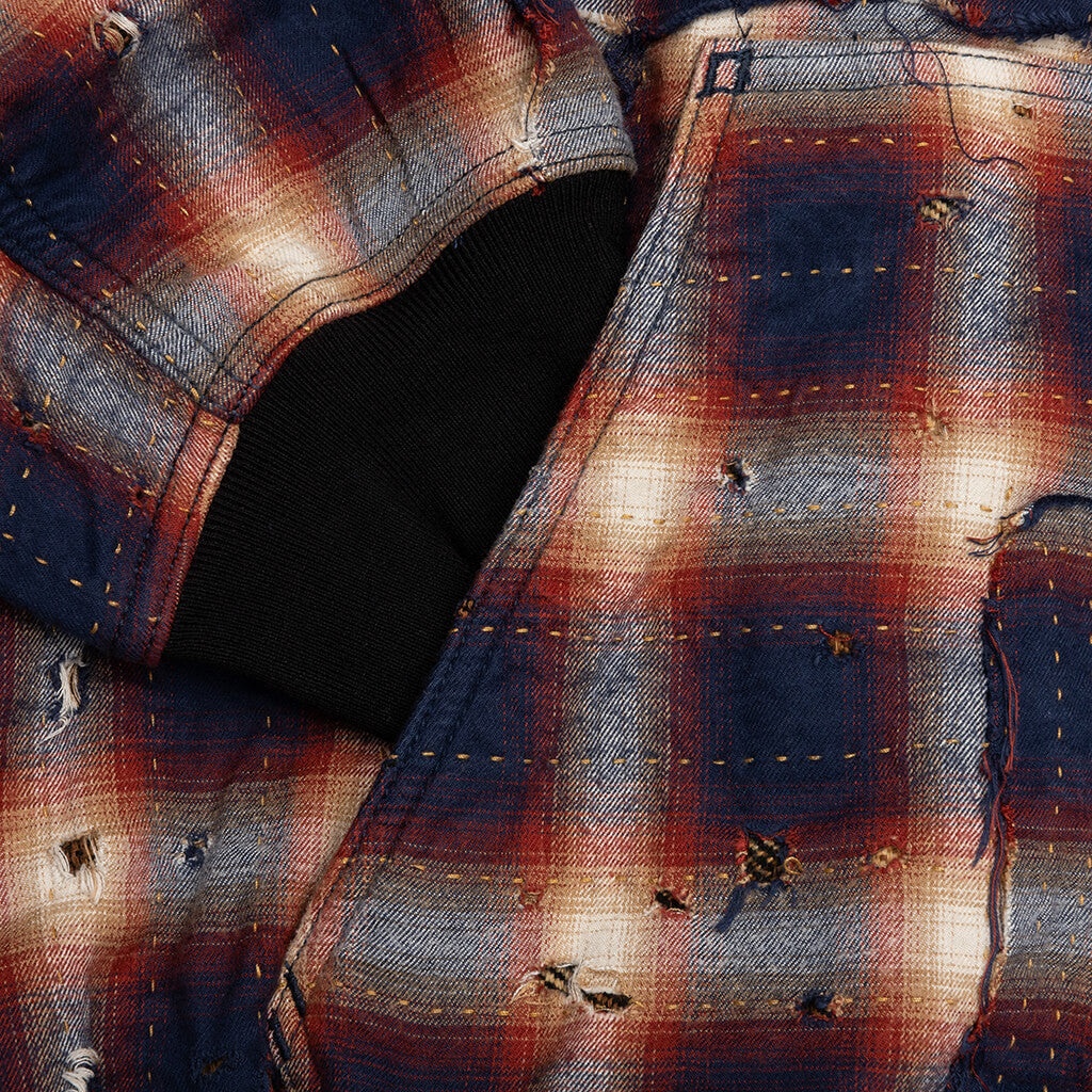 OVERSIZE WORKWEAR JACKET - MULTICOLORED - 5