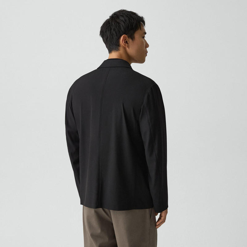 Three-Button Blazer in Stretch Wool 4