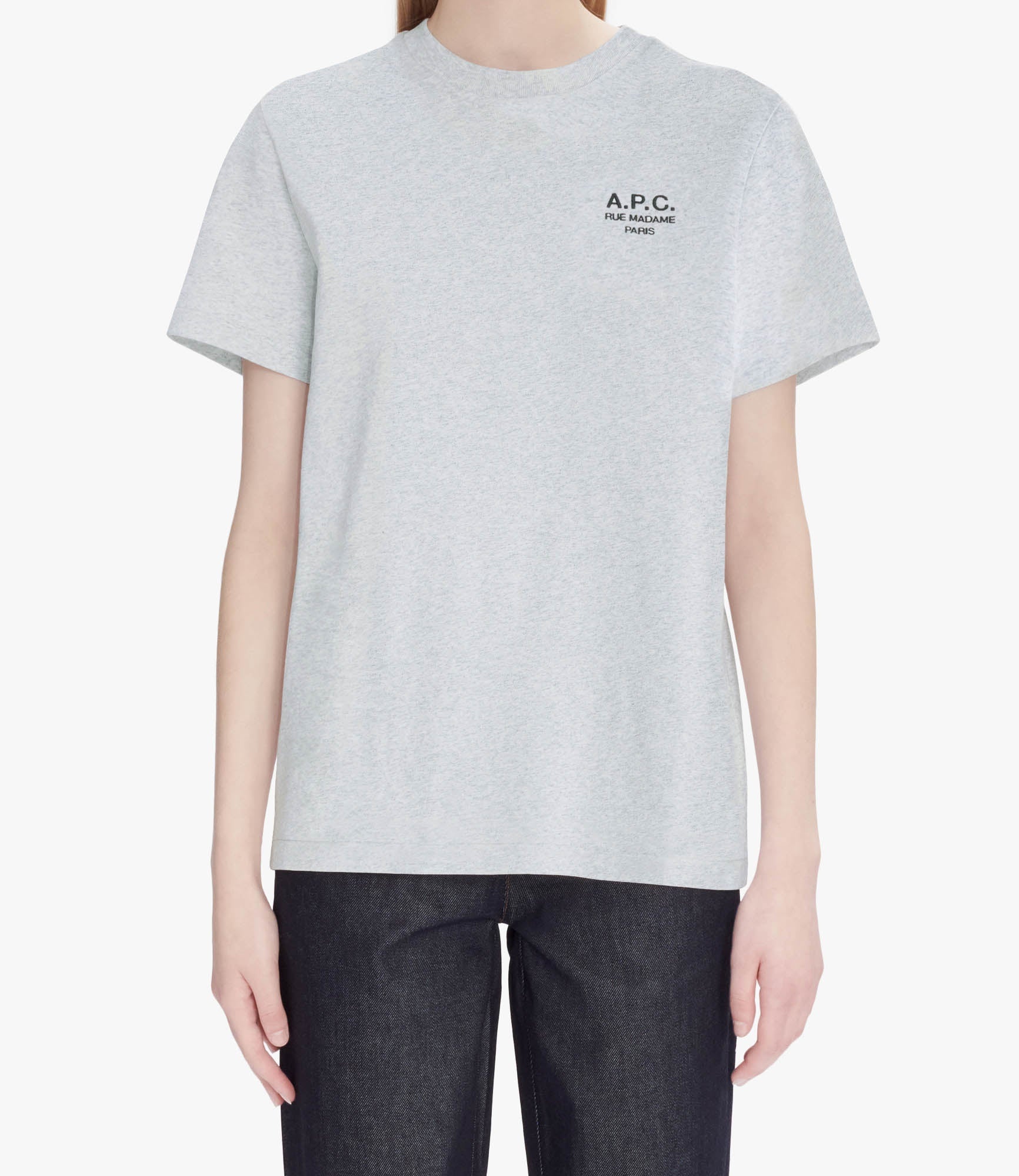 【関税・送料込み】A.P.C. BOYFRIEND LOGO SHIRT A.P.C. logo-print cotton T-shirt | farfetch | REVERSIBLE
