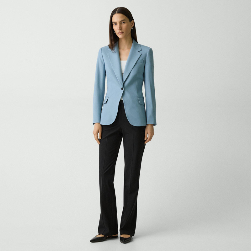 Theory Lynnia Slim Blazer in Good Wool outlook