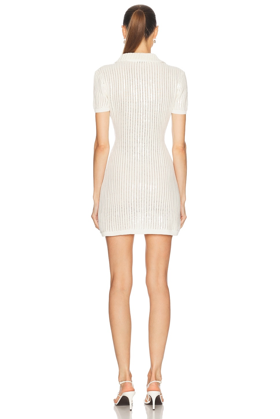 Sequin Crochet Mini Dress - 3