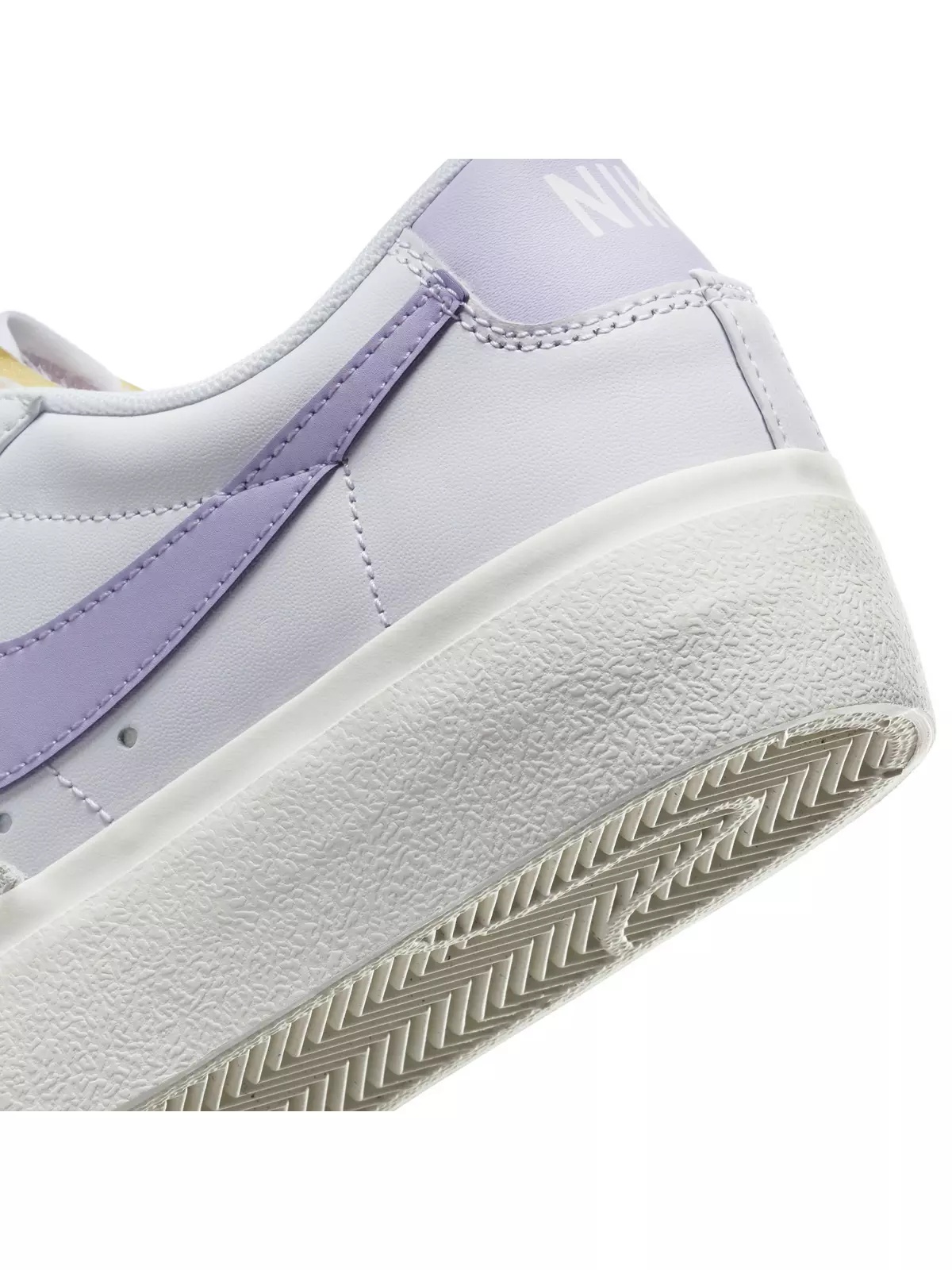 Blazer Low Platform "White/Sail/Lilac Bloom" Women's Shoe - 8