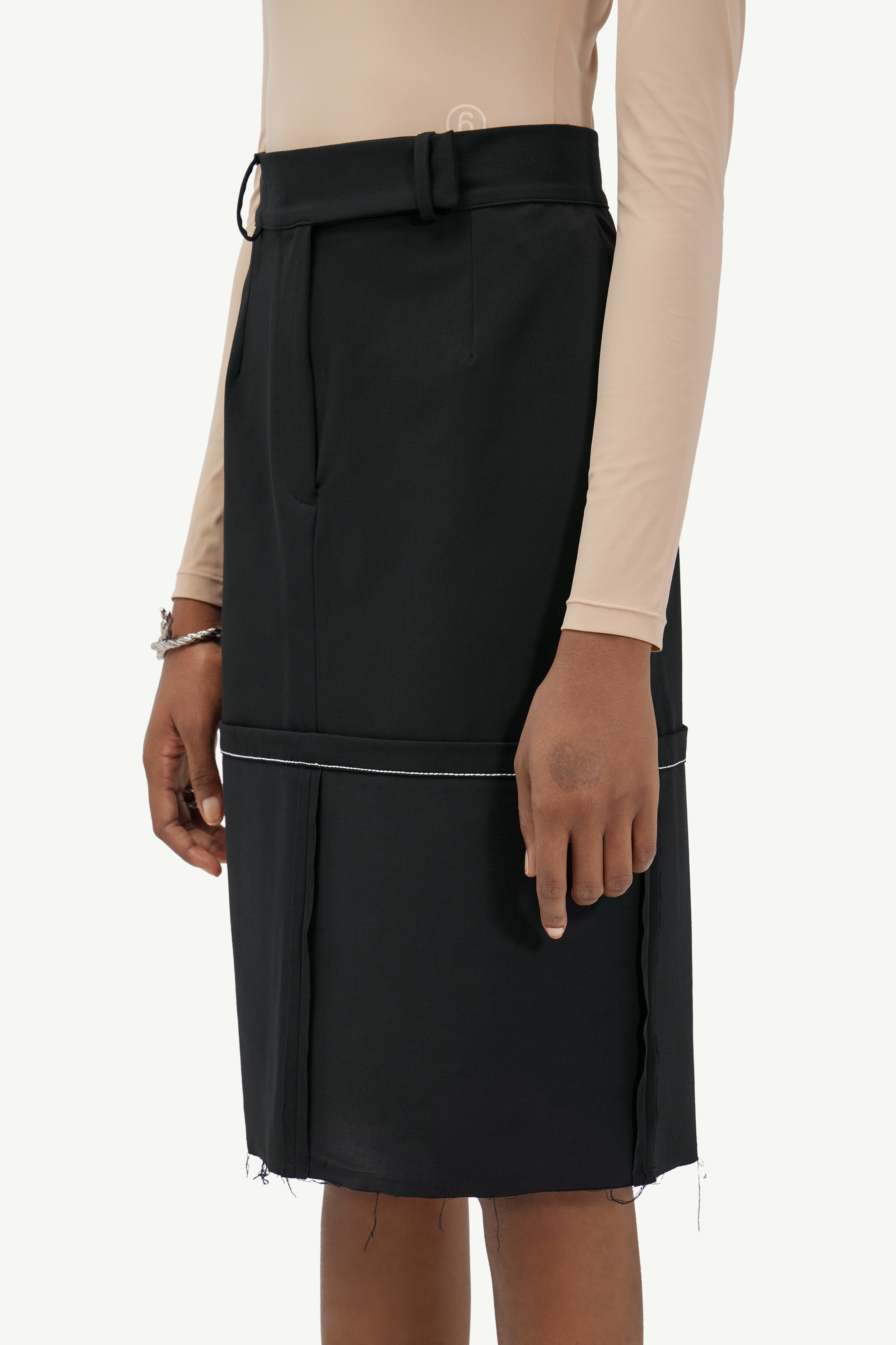 Knee-length skirt - 5