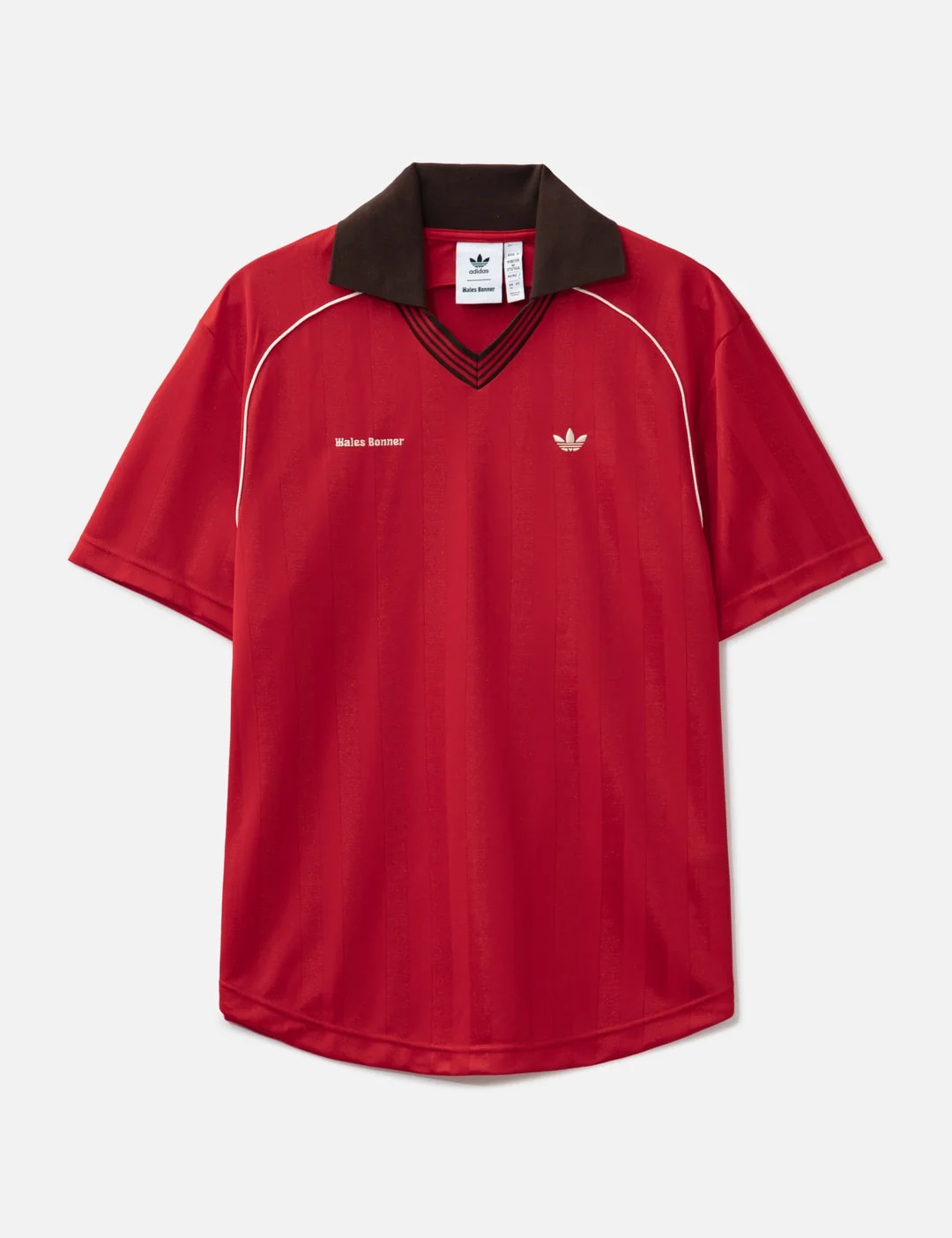 ADIDAS ORIGINALS X WALES BONNER FOOTBALL T-SHIRT - 1