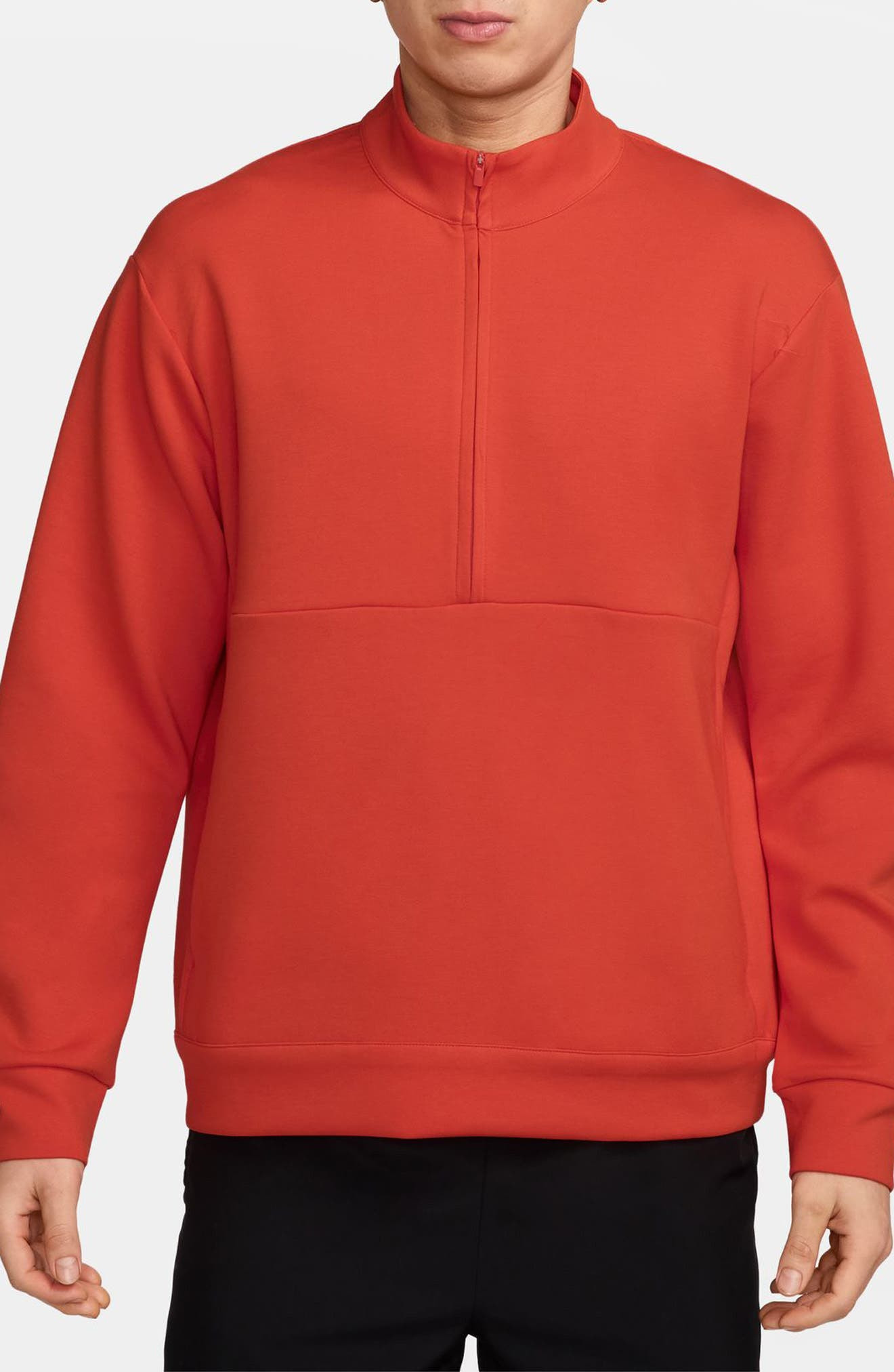 Nike 24.7 ImpossiblySoft Dri-FIT Half Zip Top in Picante Red/Mystic Red at Nordstrom - 1