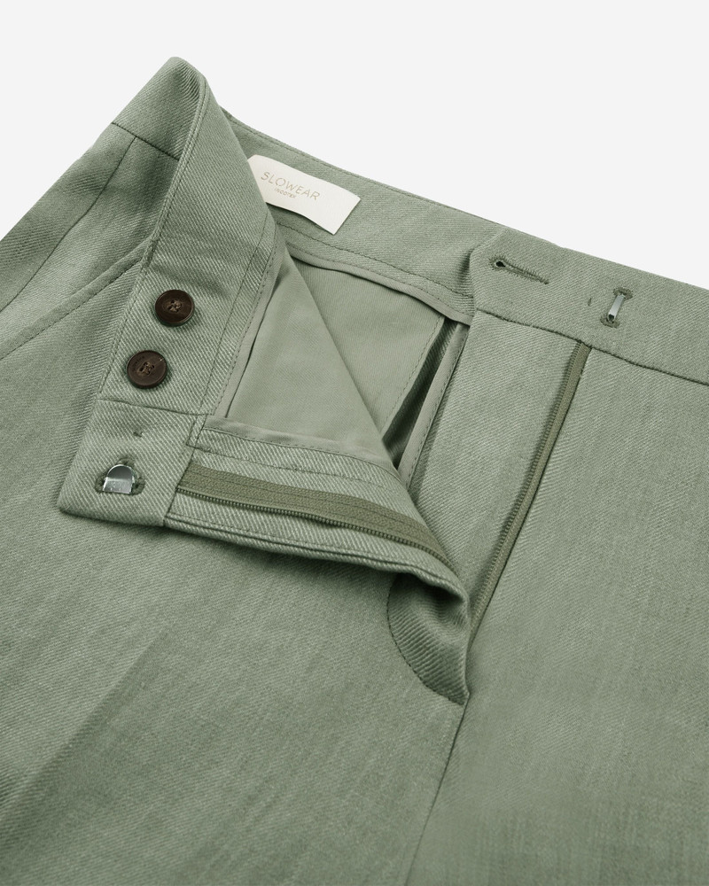 Regular fit linen trousers 6