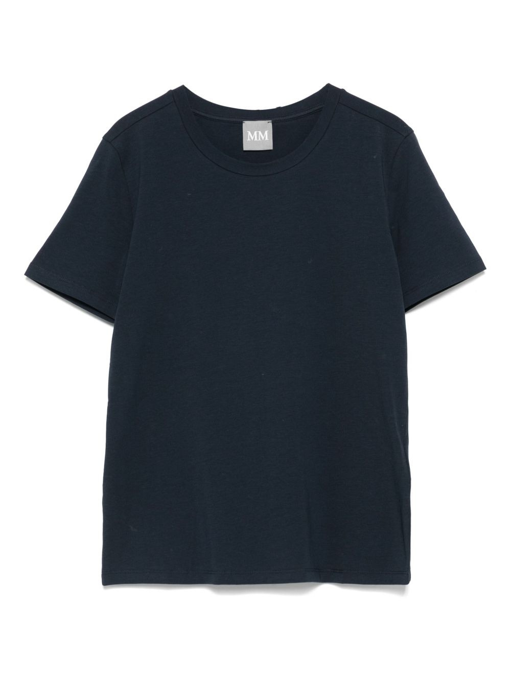 round-neck cotton T-shirt - 1