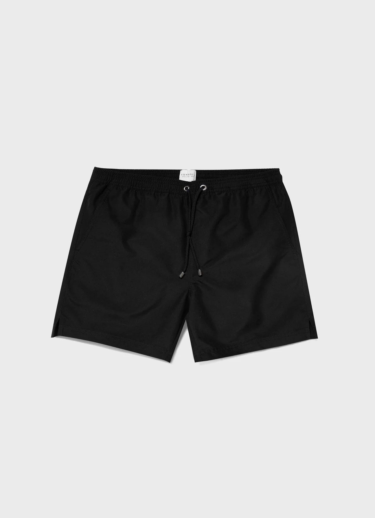 Drawstring Swim Short Black - 1