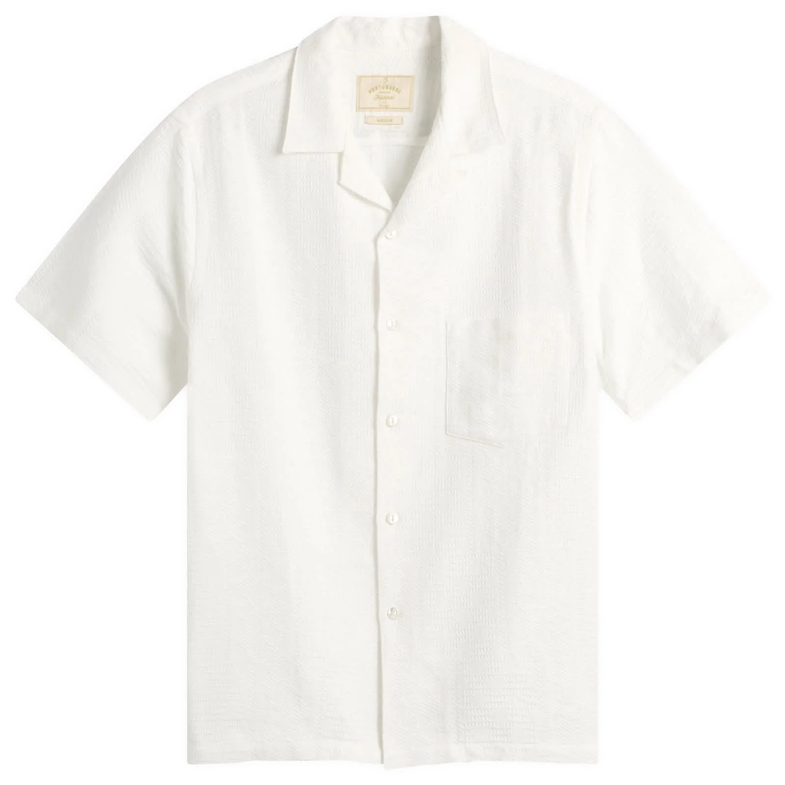 Portuguese Flannel Reeve Jacquard vacation Shirt - 1