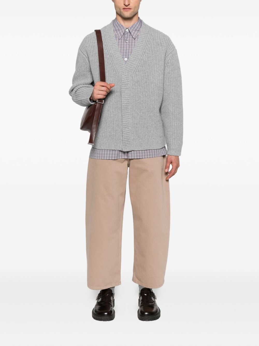 wool-cashmere cardigan - 2