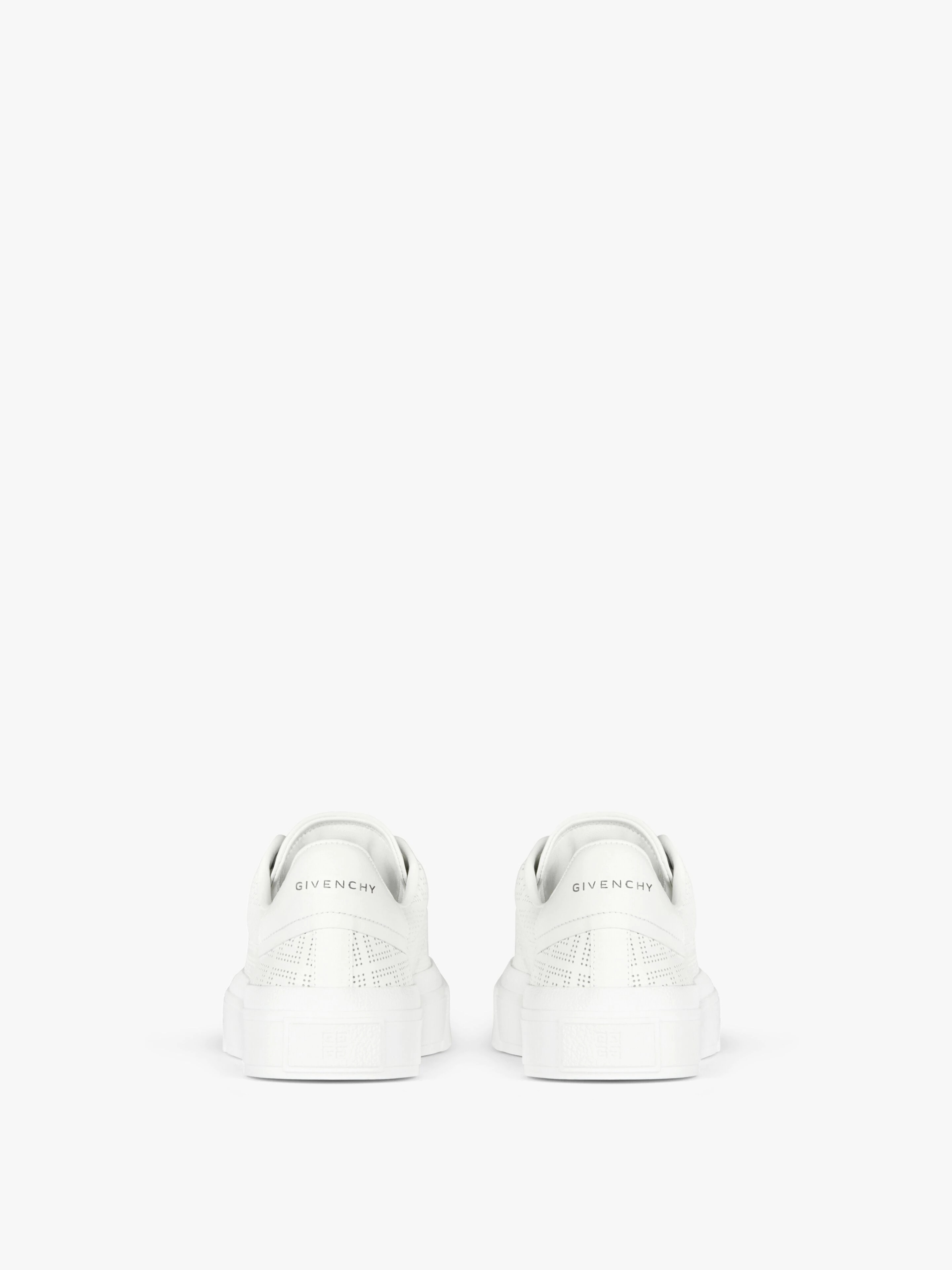 CITY SPORT SNEAKERS IN 4G PERFORATED LEATHER - 7