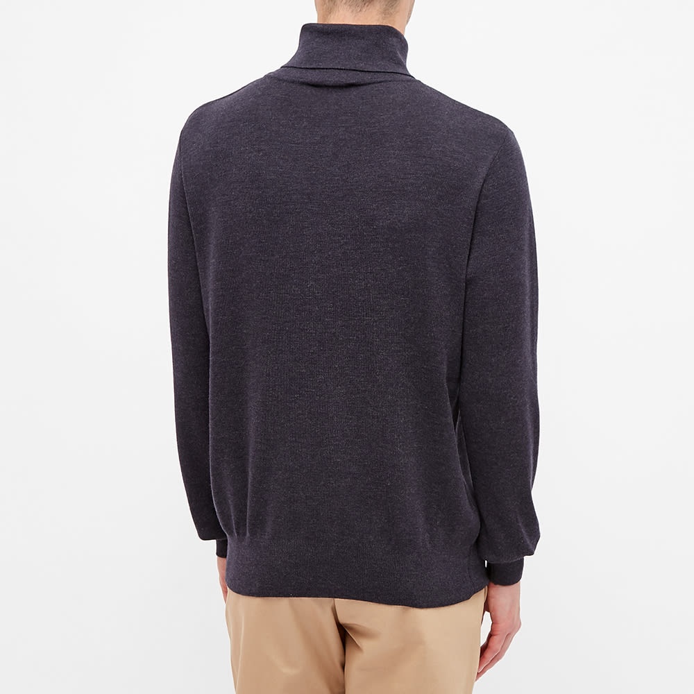 Maison Kitsuné Fox Head Patch Merino Turtleneck - 5