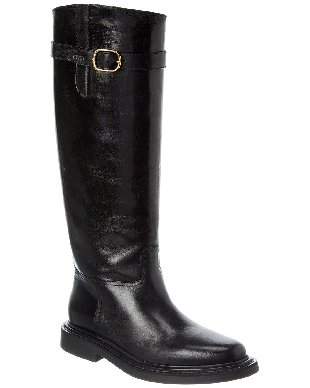 CELINE Universite Leather Knee-High Boot - 1