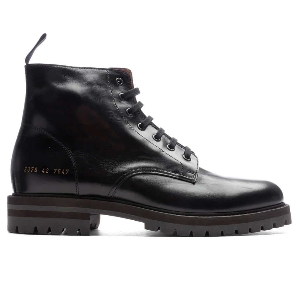 COMBAT SHOE - BLACK - 1