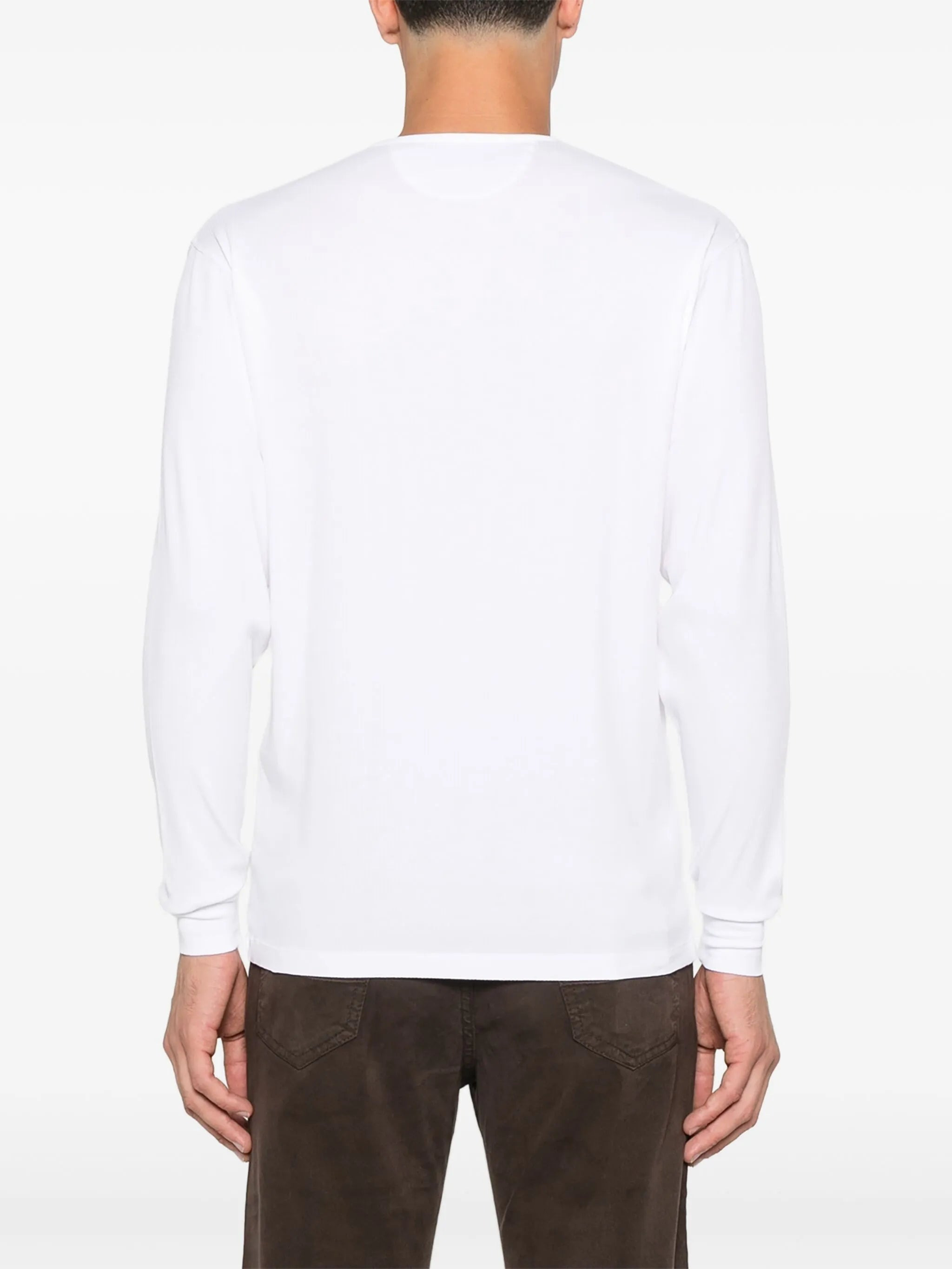 Tom Ford Long-sleeve Button-placket T-shirt - 4