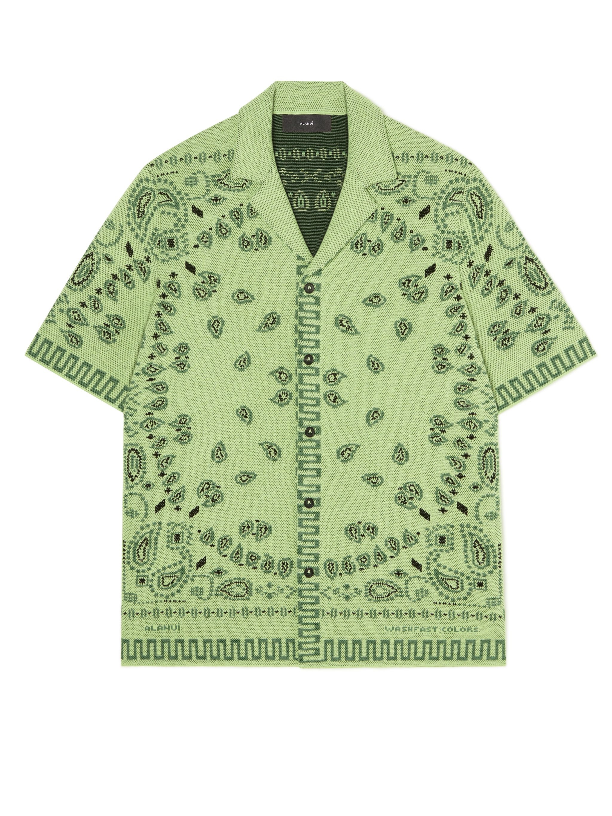 Cotton Piquet Bandana Shirt - 2