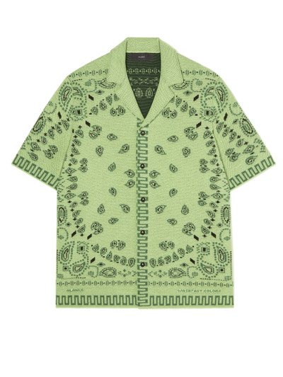 Alanui Cotton Piquet Bandana Shirt outlook
