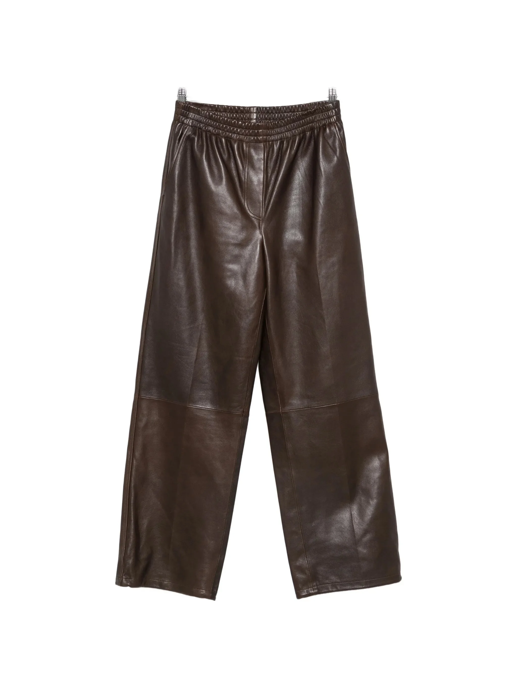 Simkhai Elasticated-waist Leather Trousers - 1