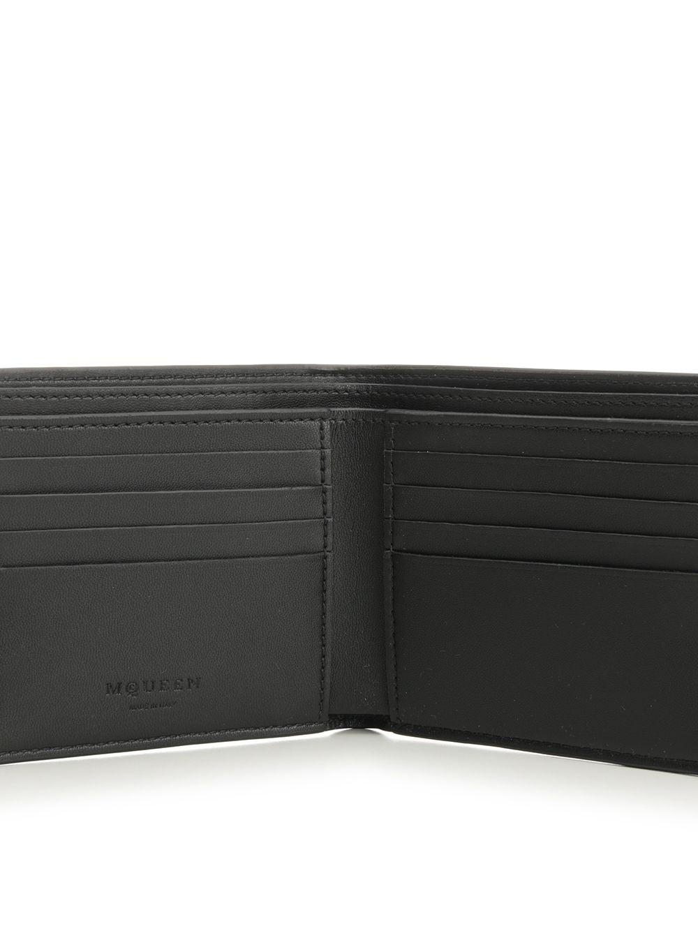 Mcqueen Bi-Fold Wallet Wallets Black - 4