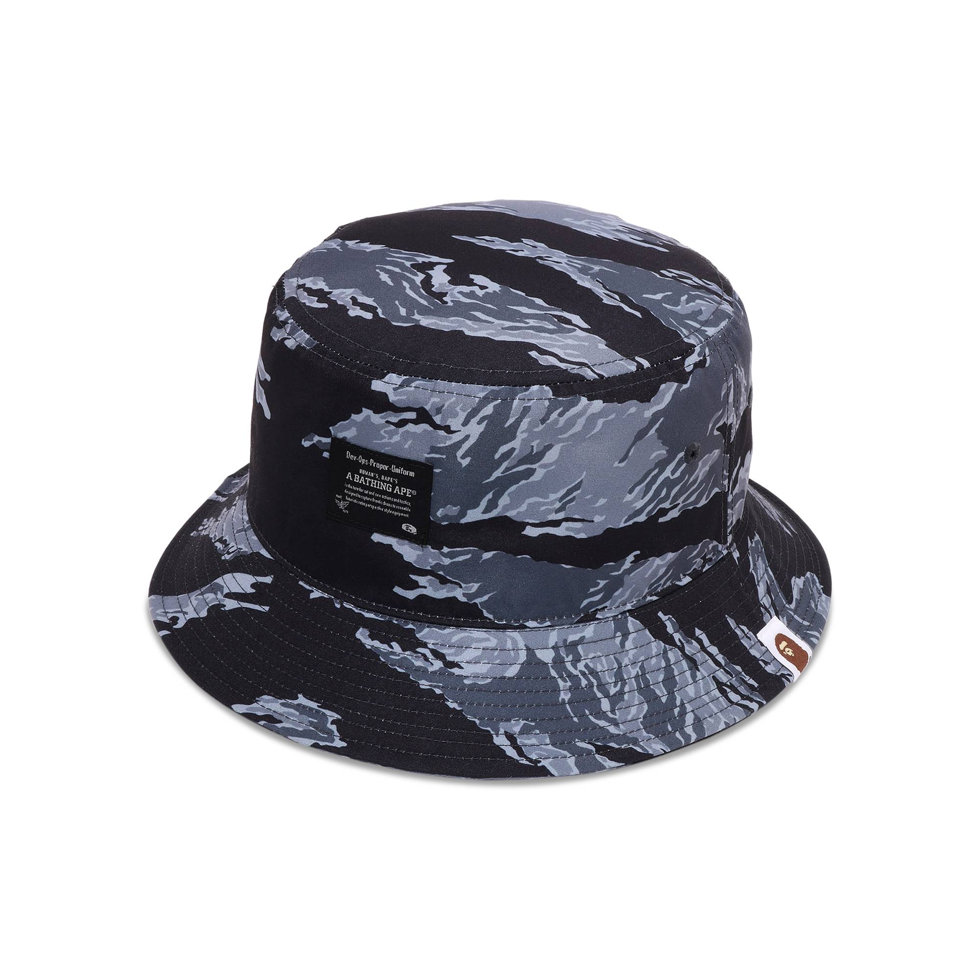 BAPE Tiger Camo Bucket Hat 'Black' - 2