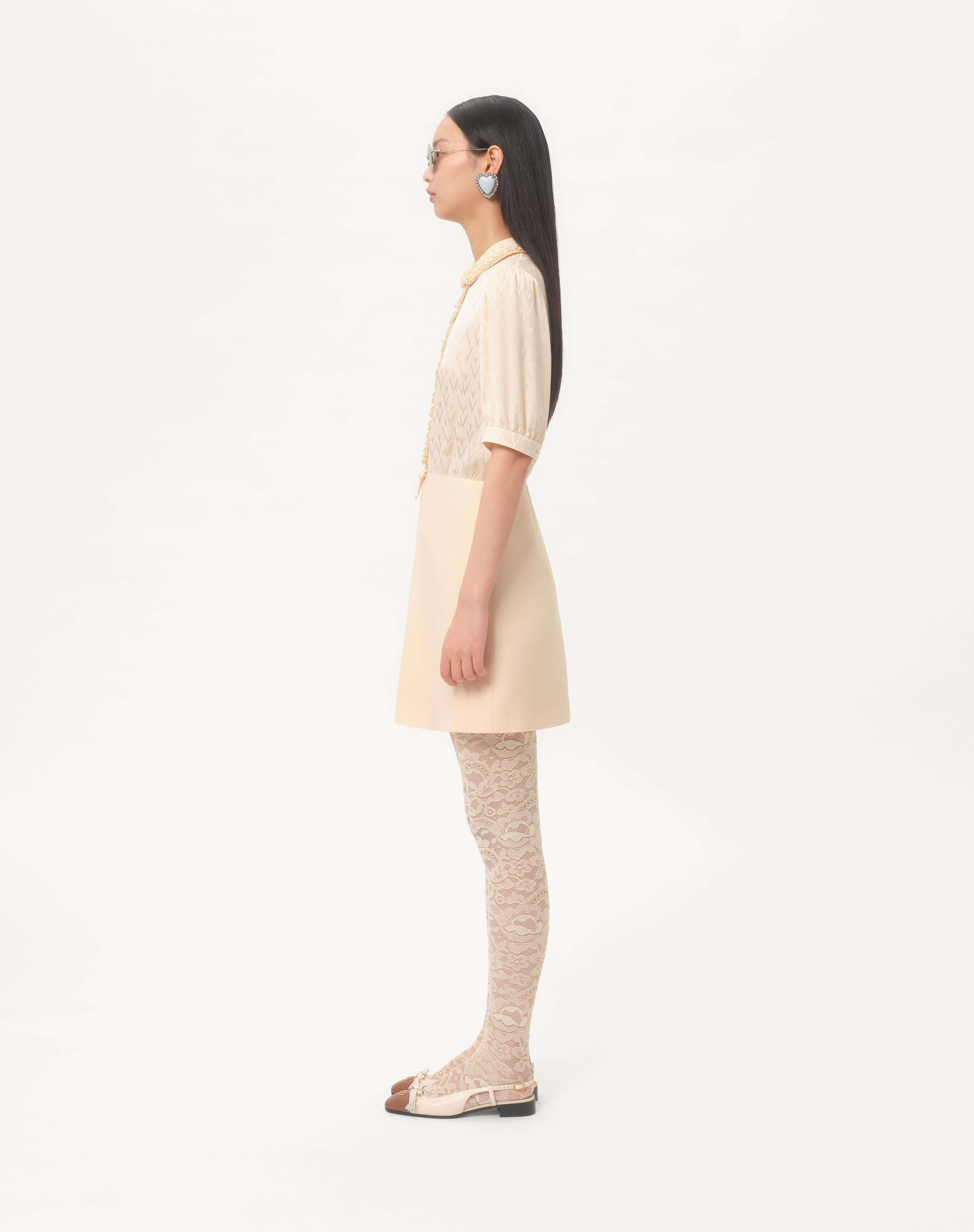 CREPE COUTURE SHORT DRESS - 6