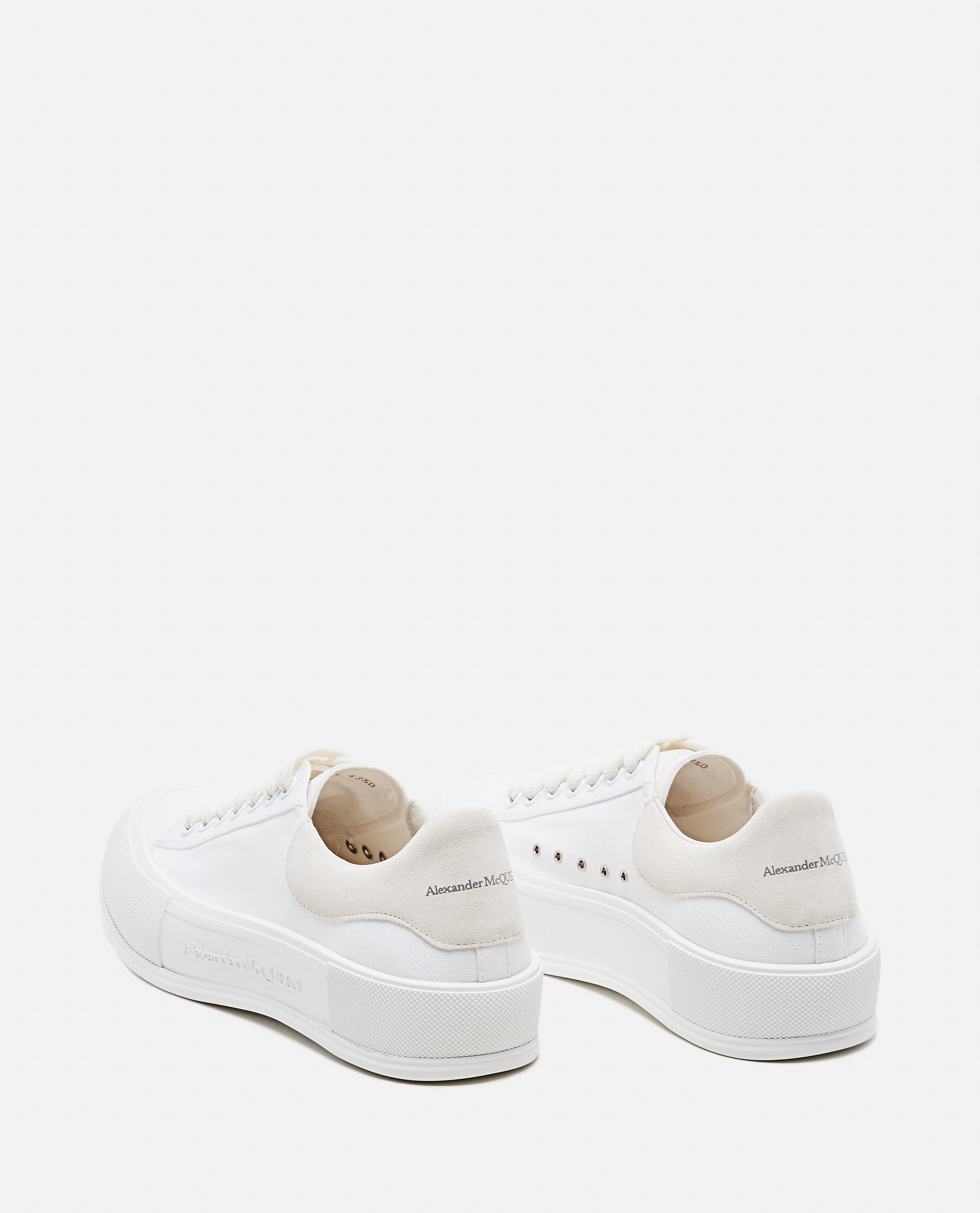 PLIMSOLL DECK CANVAS SNEAKERS - 3