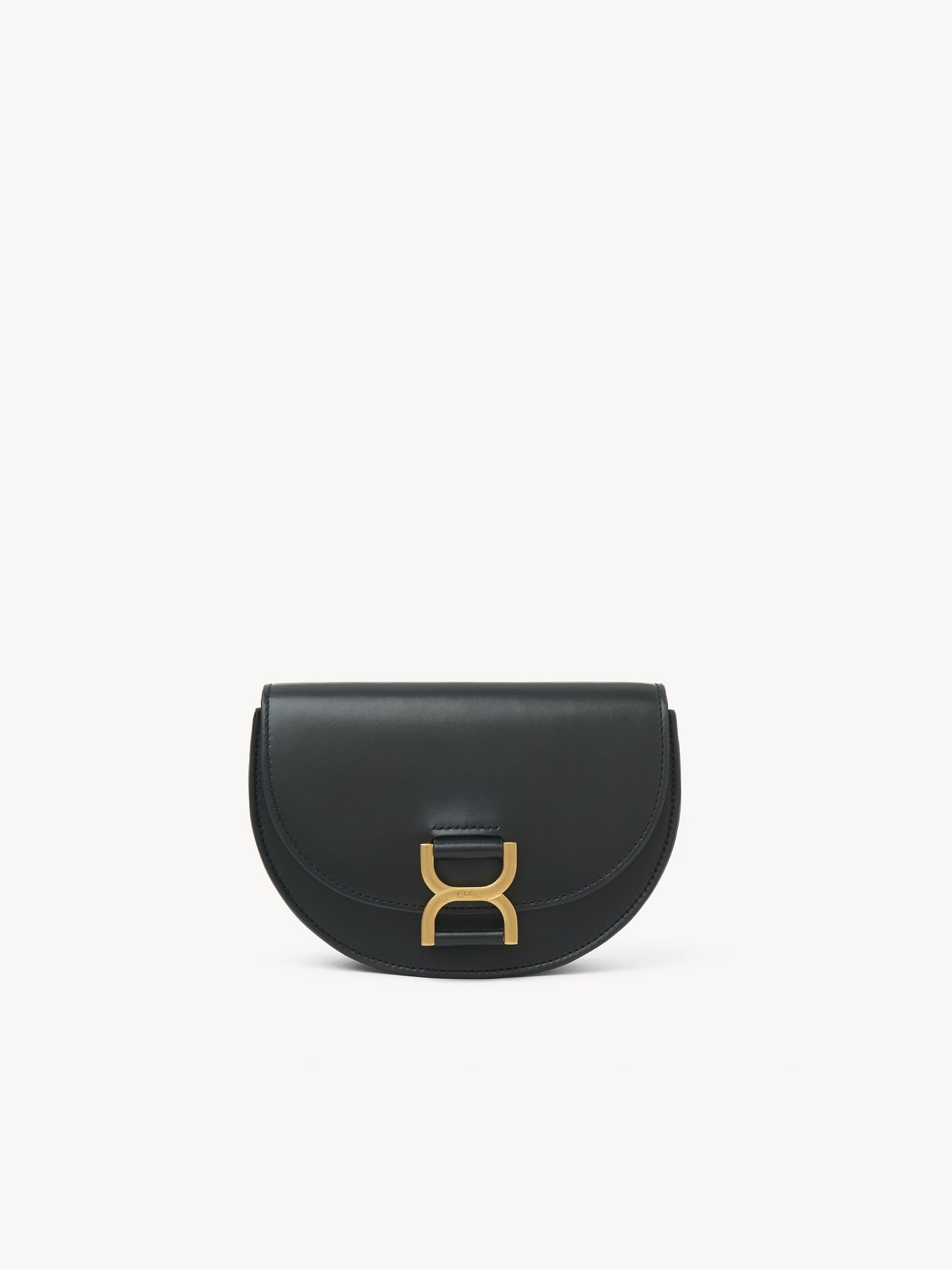 MINI MARCIE FLAP BAG IN SHINY LEATHER - 1