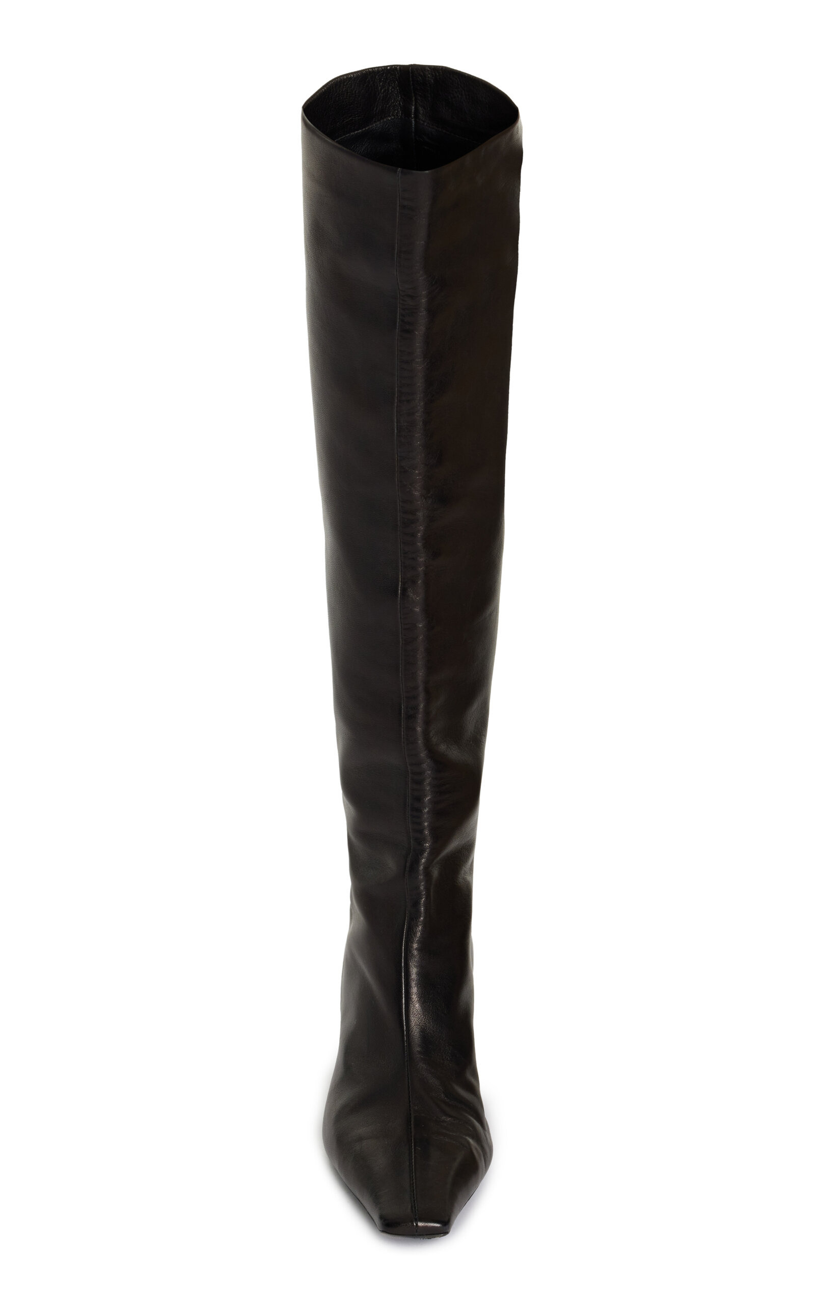 Davis Knee High Leather Boots black - 5