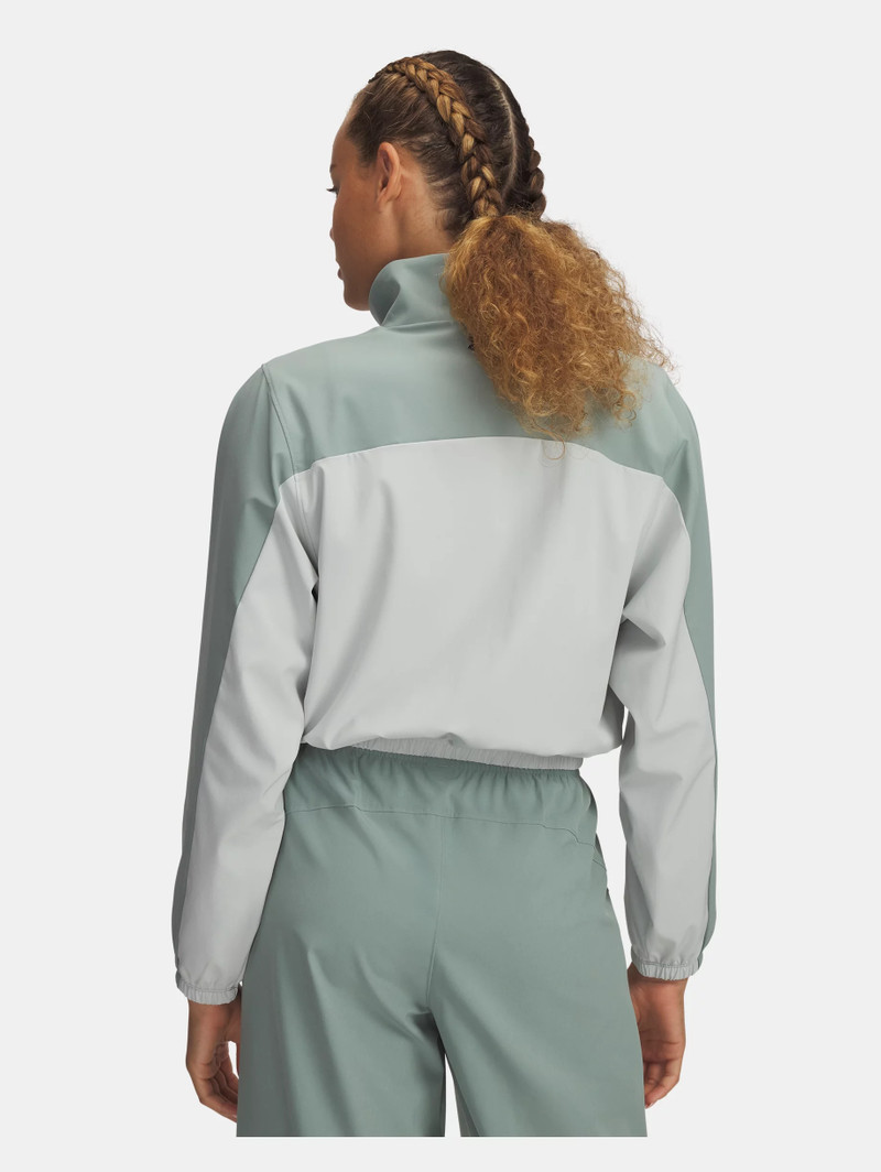 Under Armour Women's UA Rival Woven Crop Jacket outlook