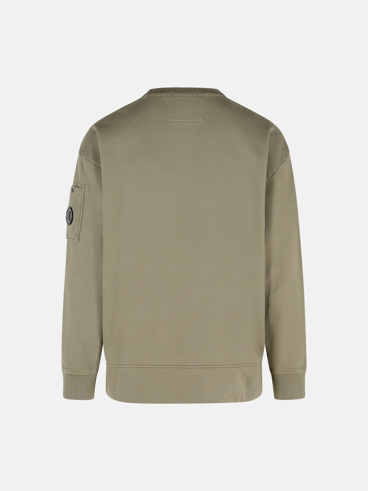 'EMERIZED' GREY COTTON SWEATSHIRT - 3