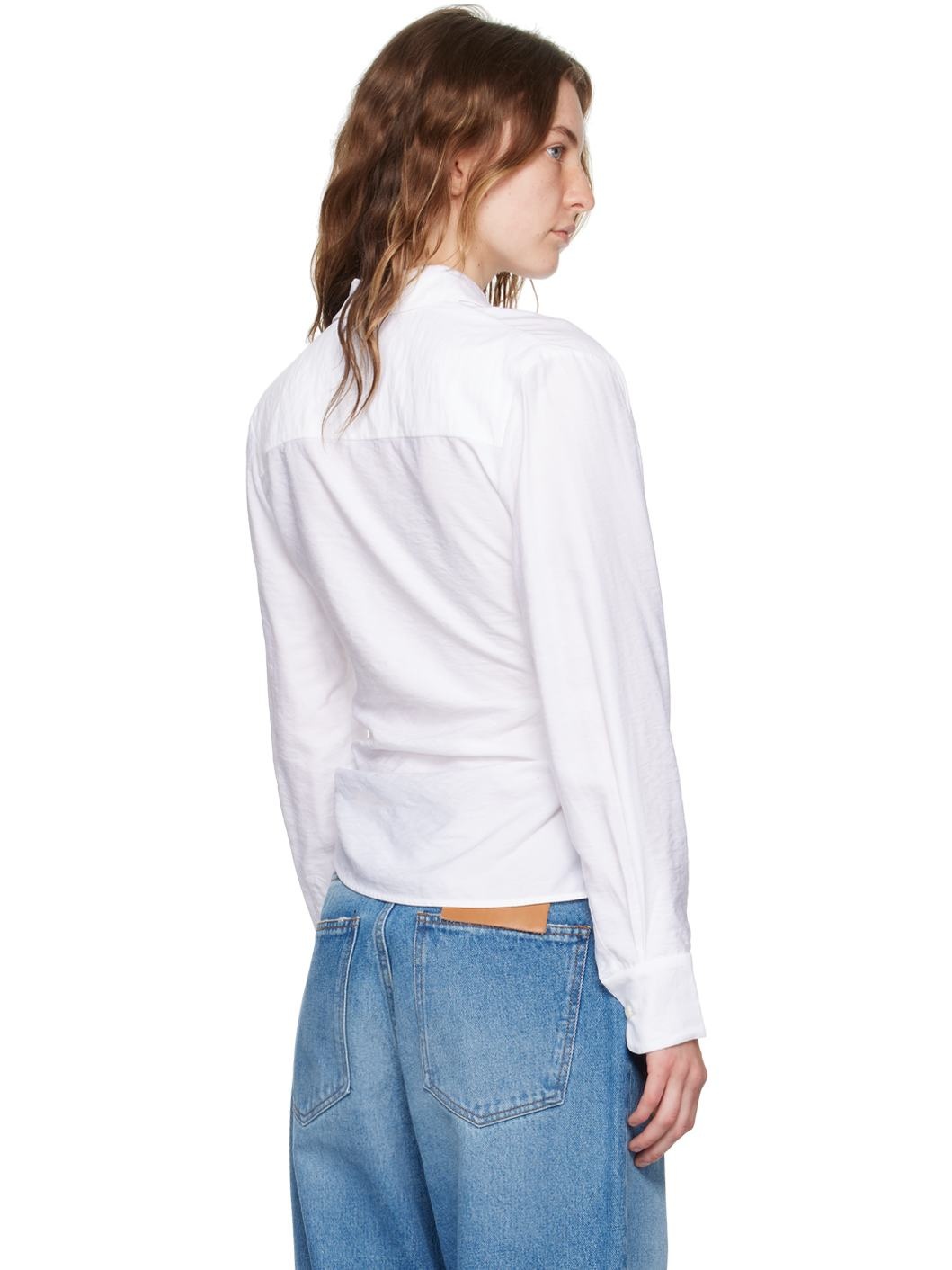 White Les Sculptures 'La chemise Bahia' Shirt - 3