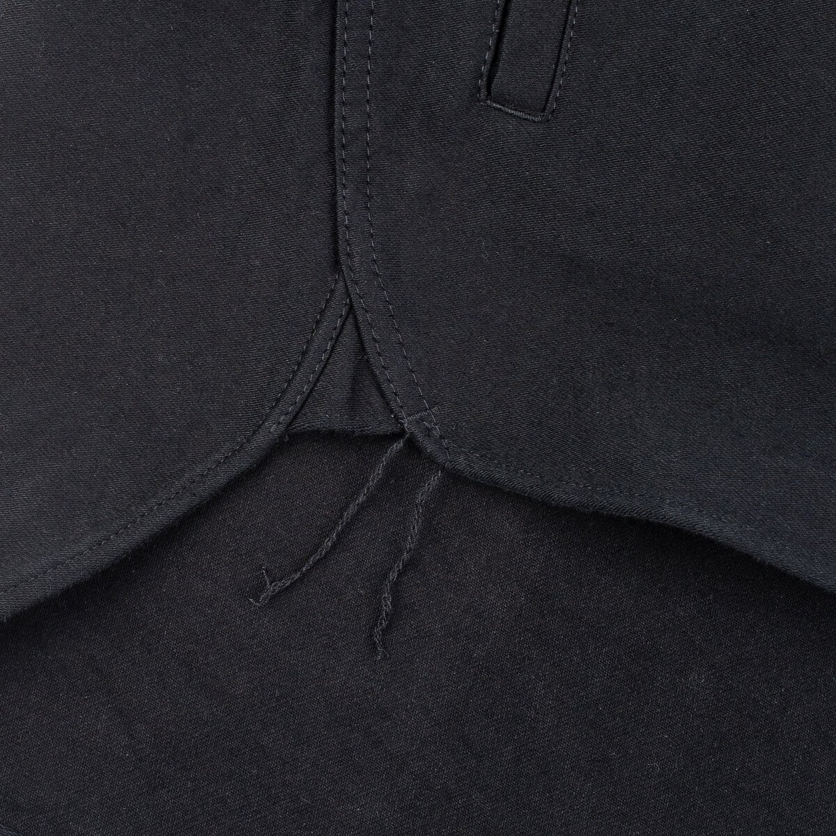 IHSH-331-BLK 12oz Moleskin CPO Shirt - Black - 12