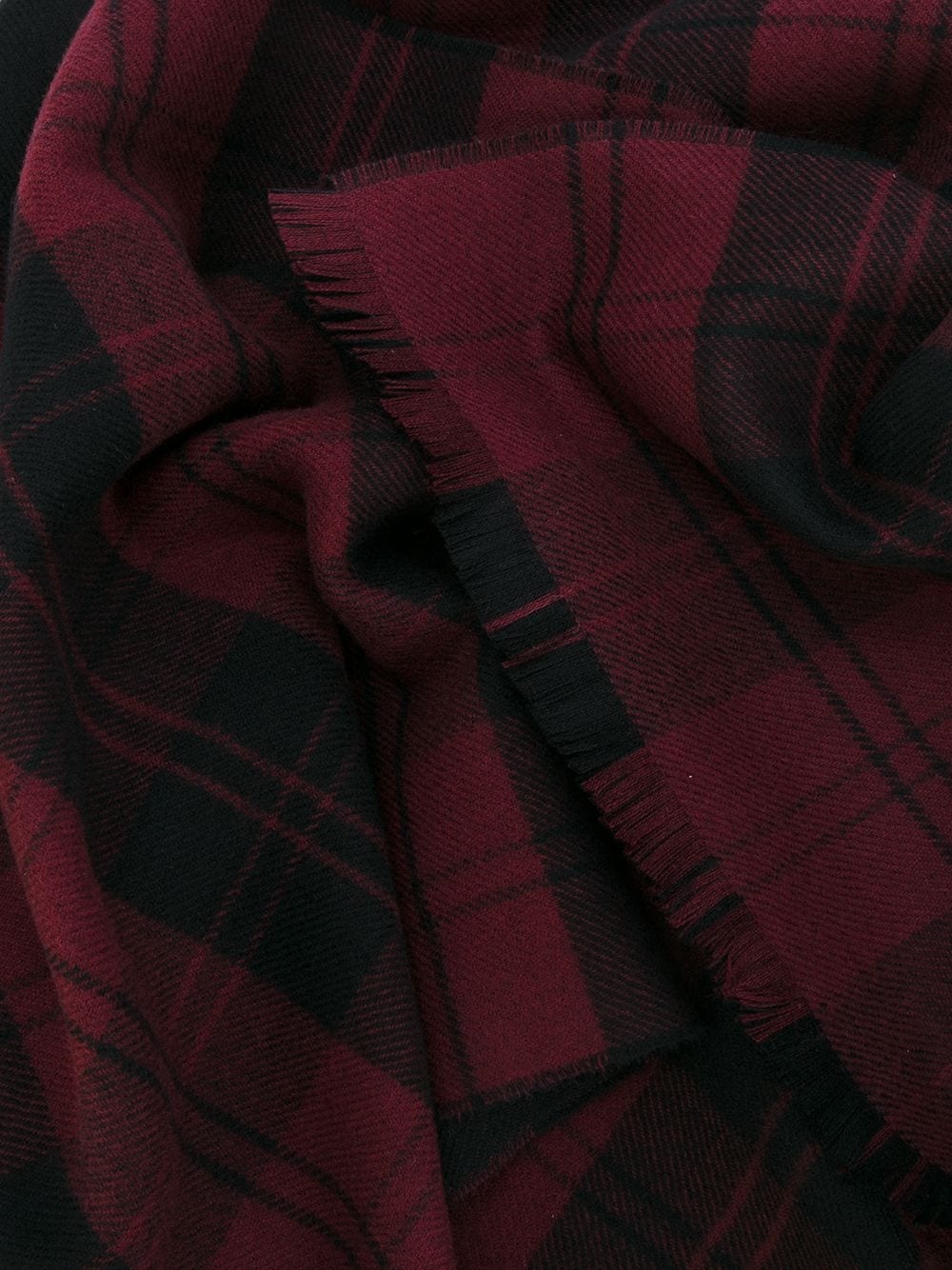 plaid scarf - 3