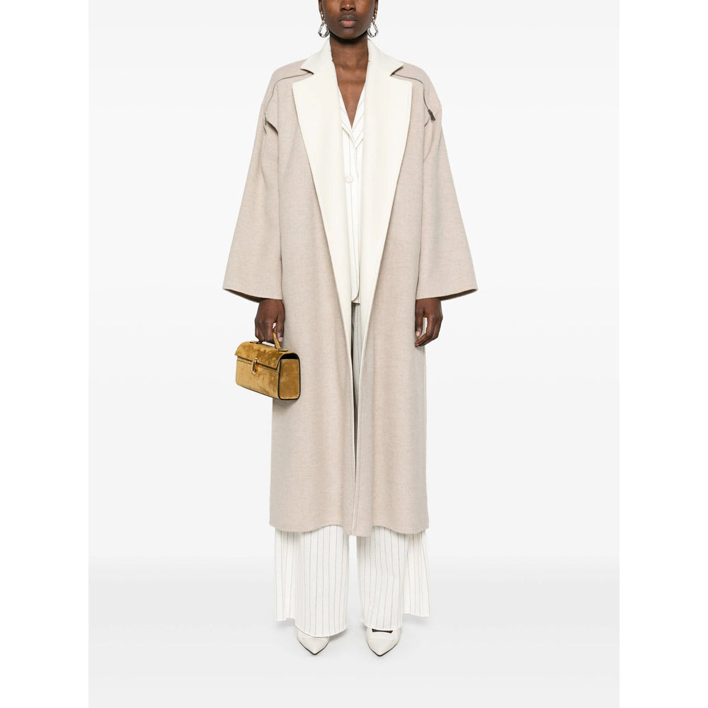 Max Mara Neutrals Coats - Oversized Coats Women - 4